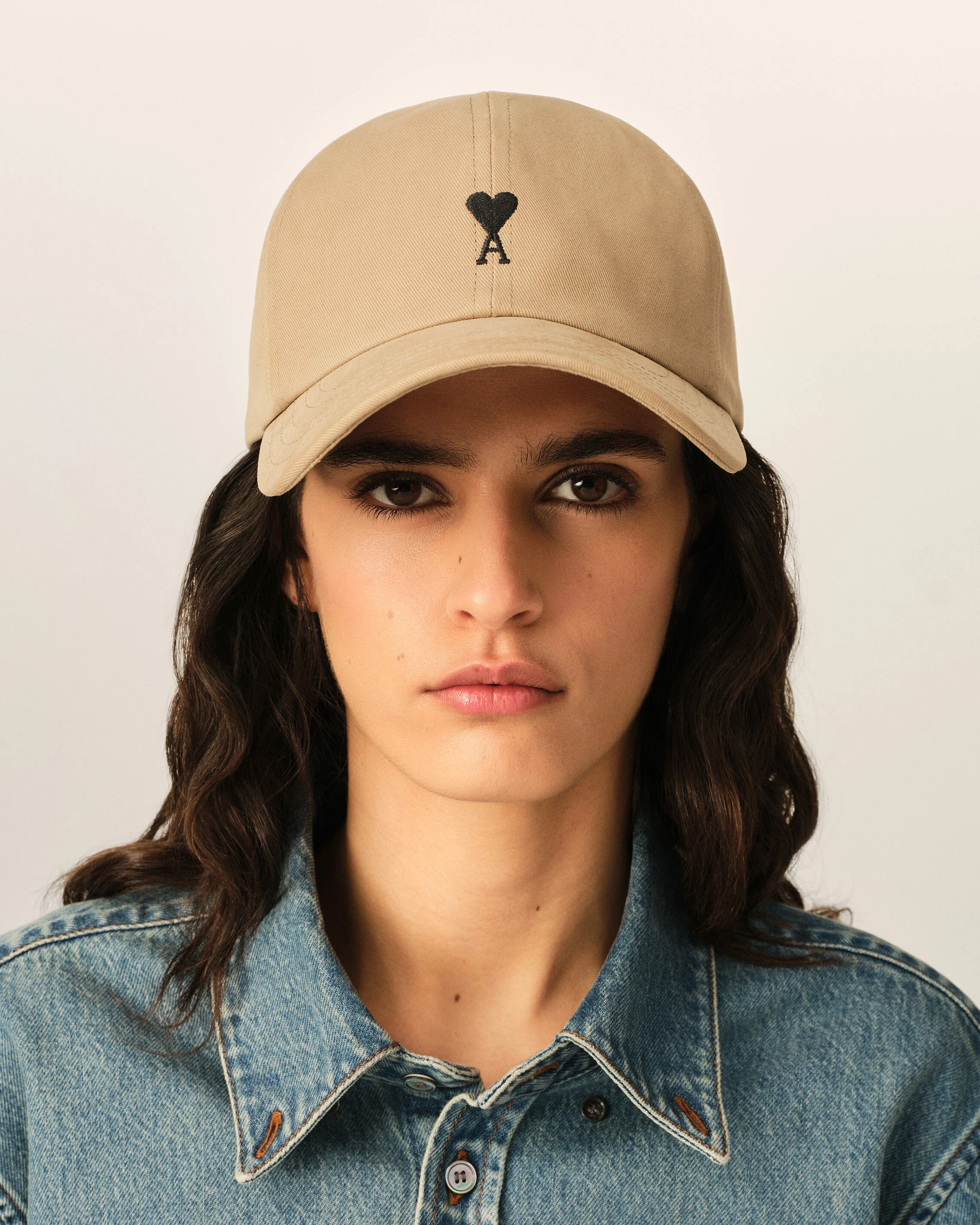 Casquette beige en coton Ami de Coeur - Image 8