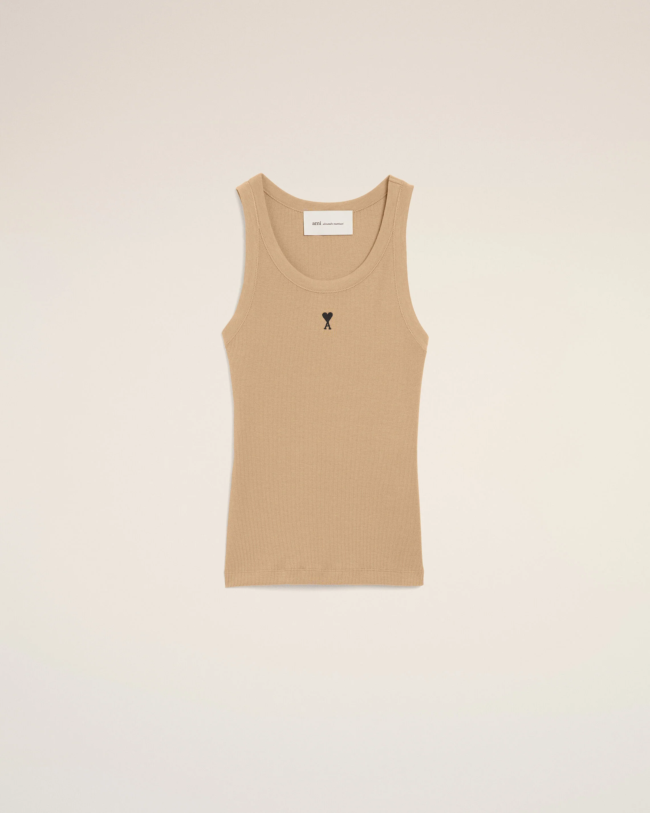 Débardeur beige en coton Ami de Coeur
