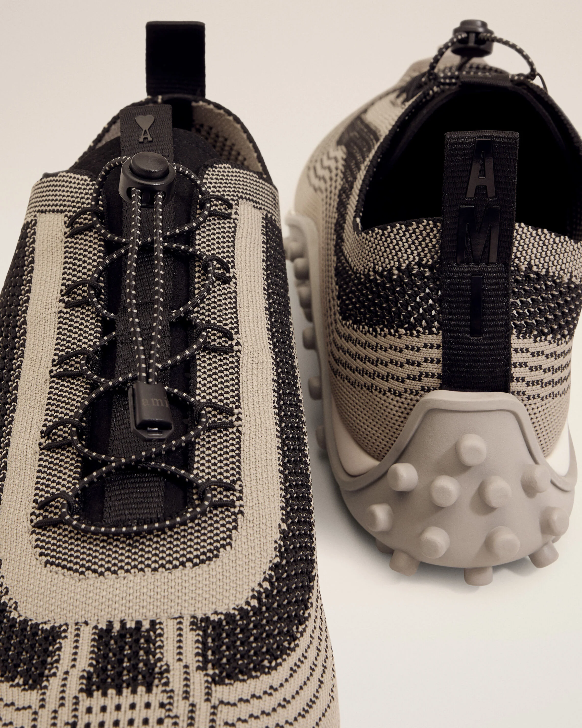 Sneakers Mirage Beiges en Maille - Image 5