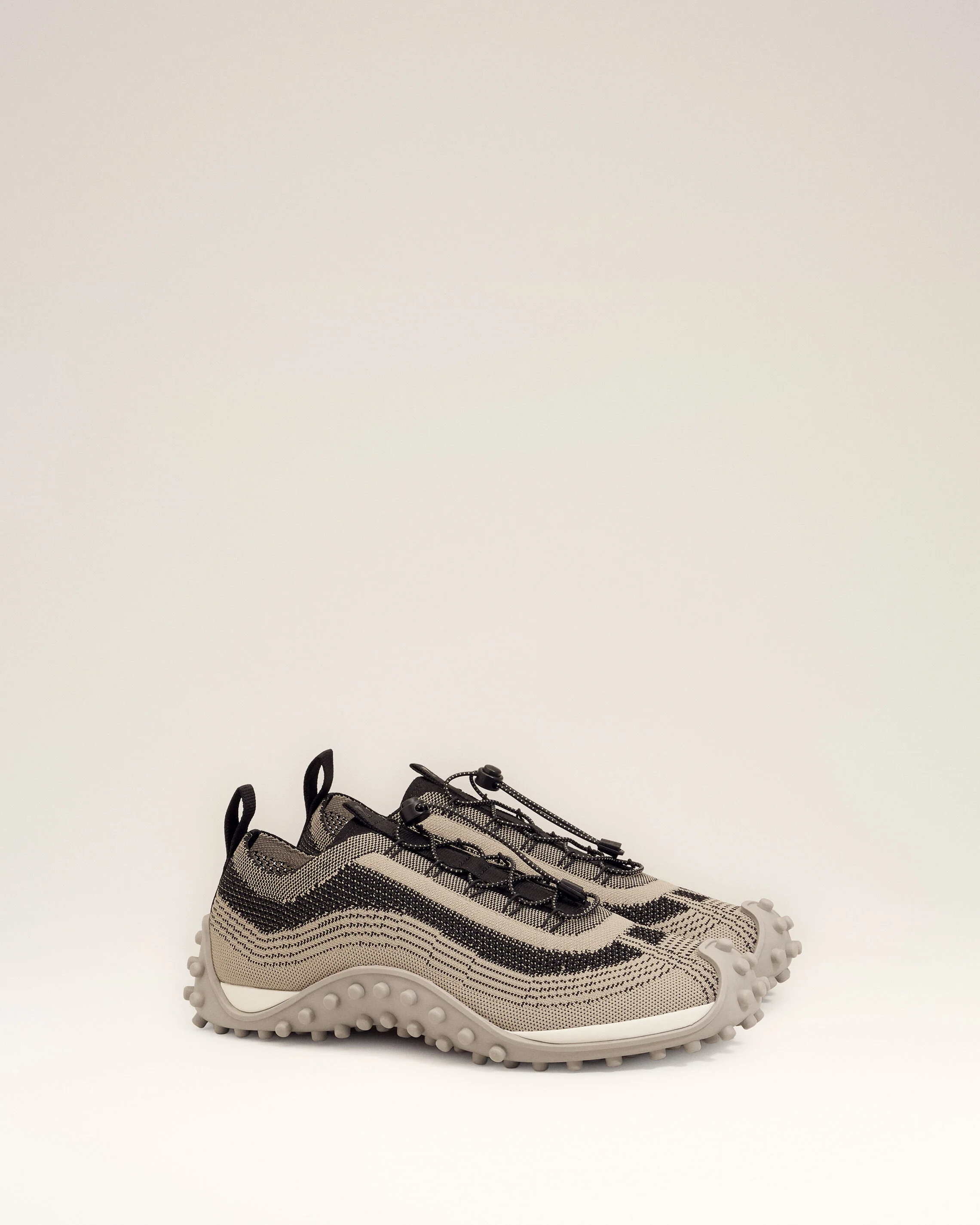 Sneakers Mirage Beiges en Maille - Image 9