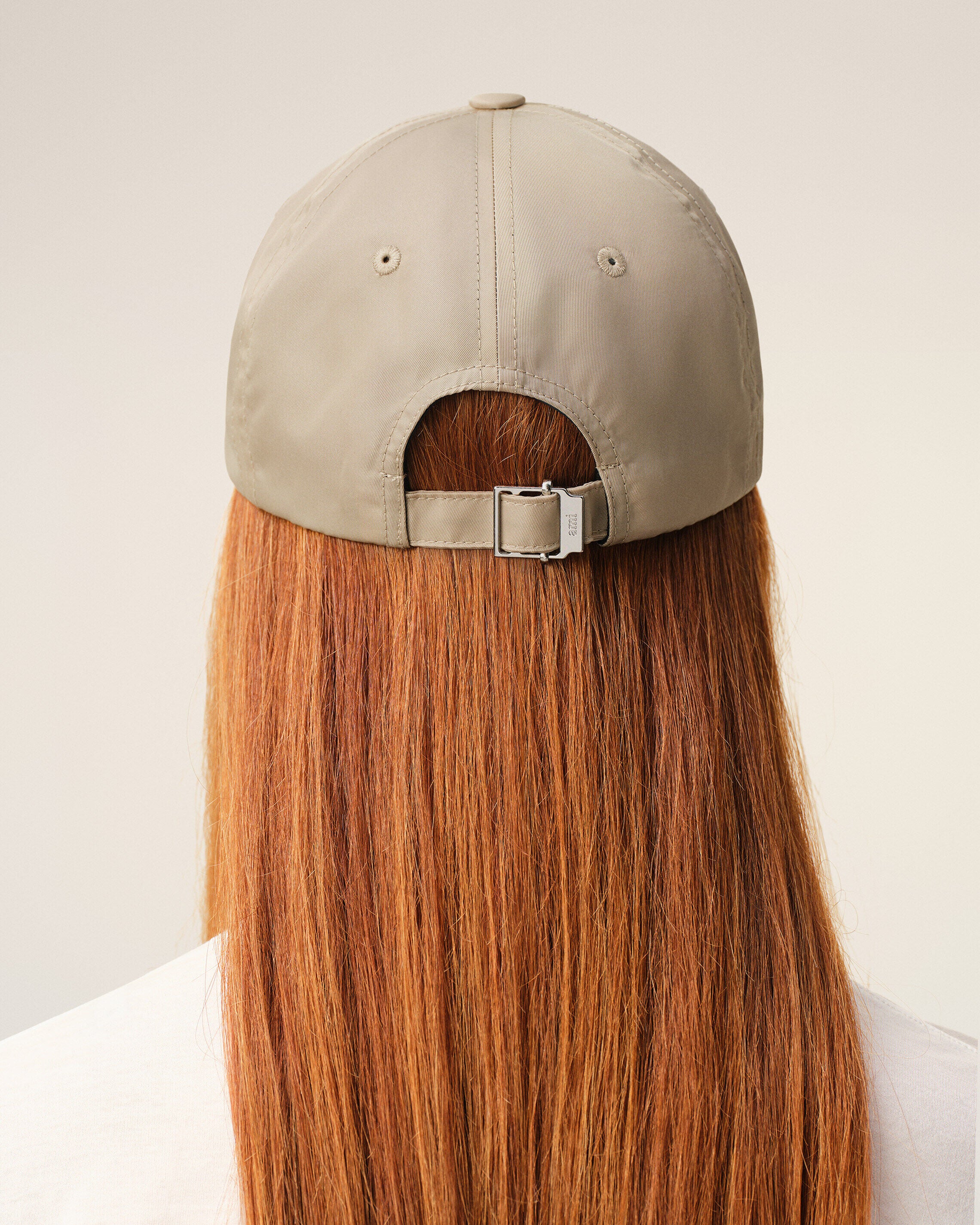 Casquette Beige Rivet Ami De Coeur en Nylon - Image 12