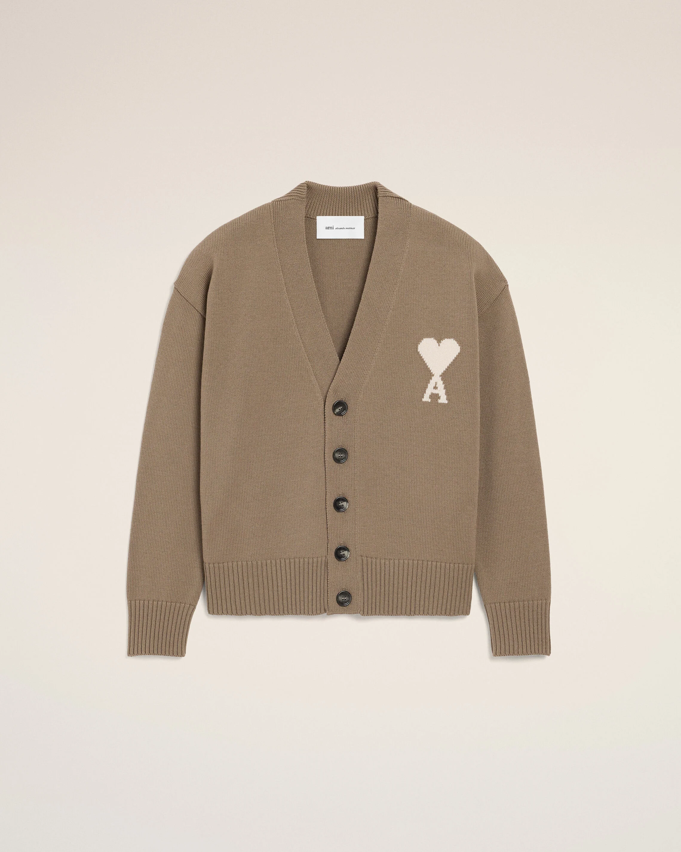 Cardigan Beige Ami De Coeur en Laine - Image 7