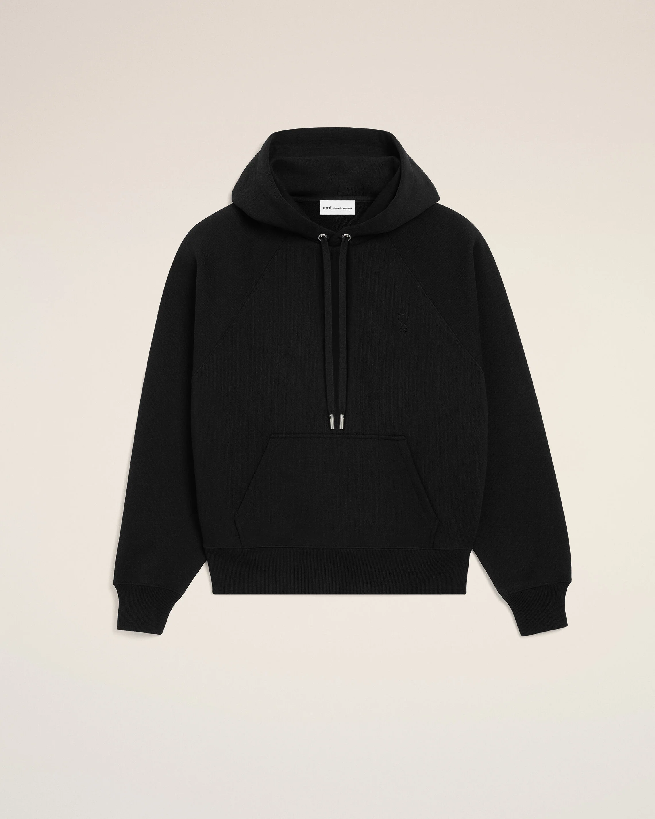 Hoodie Noir en coton Ami De Coeur Embossé - Image 7