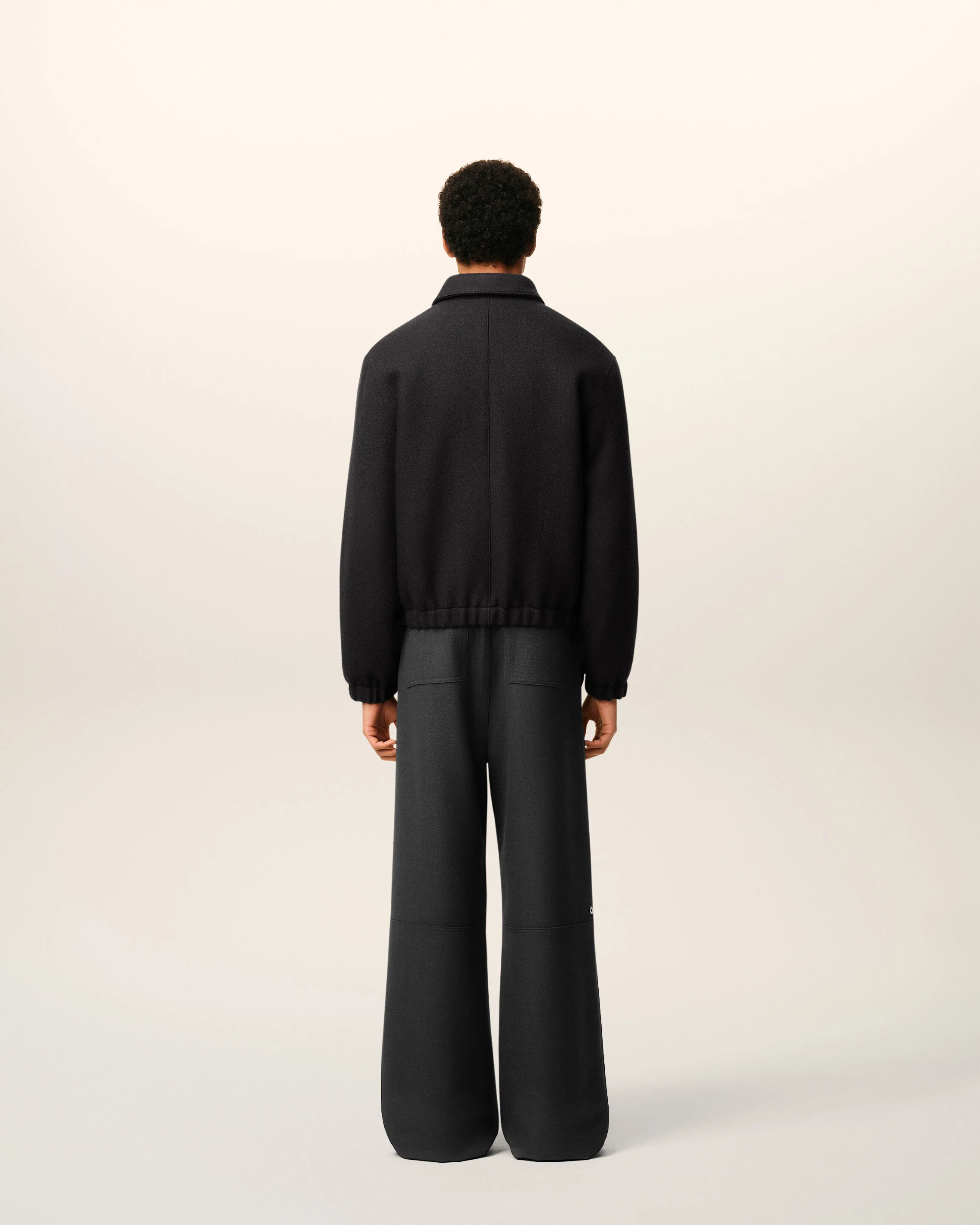 Blouson Noir Zippé Ami De Coeur En Coton - Image 5