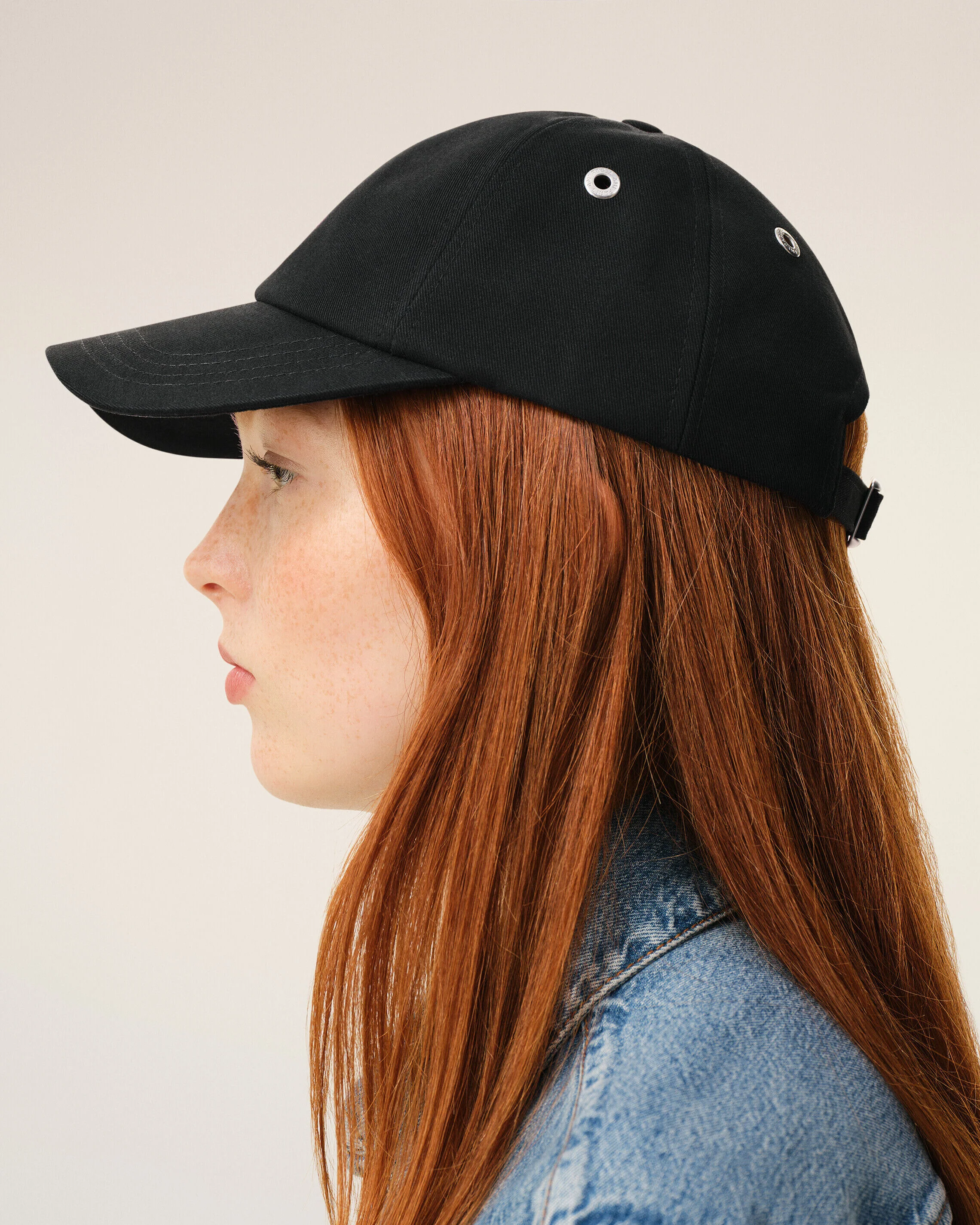 Casquette Noire en coton Ami de Coeur - Image 5