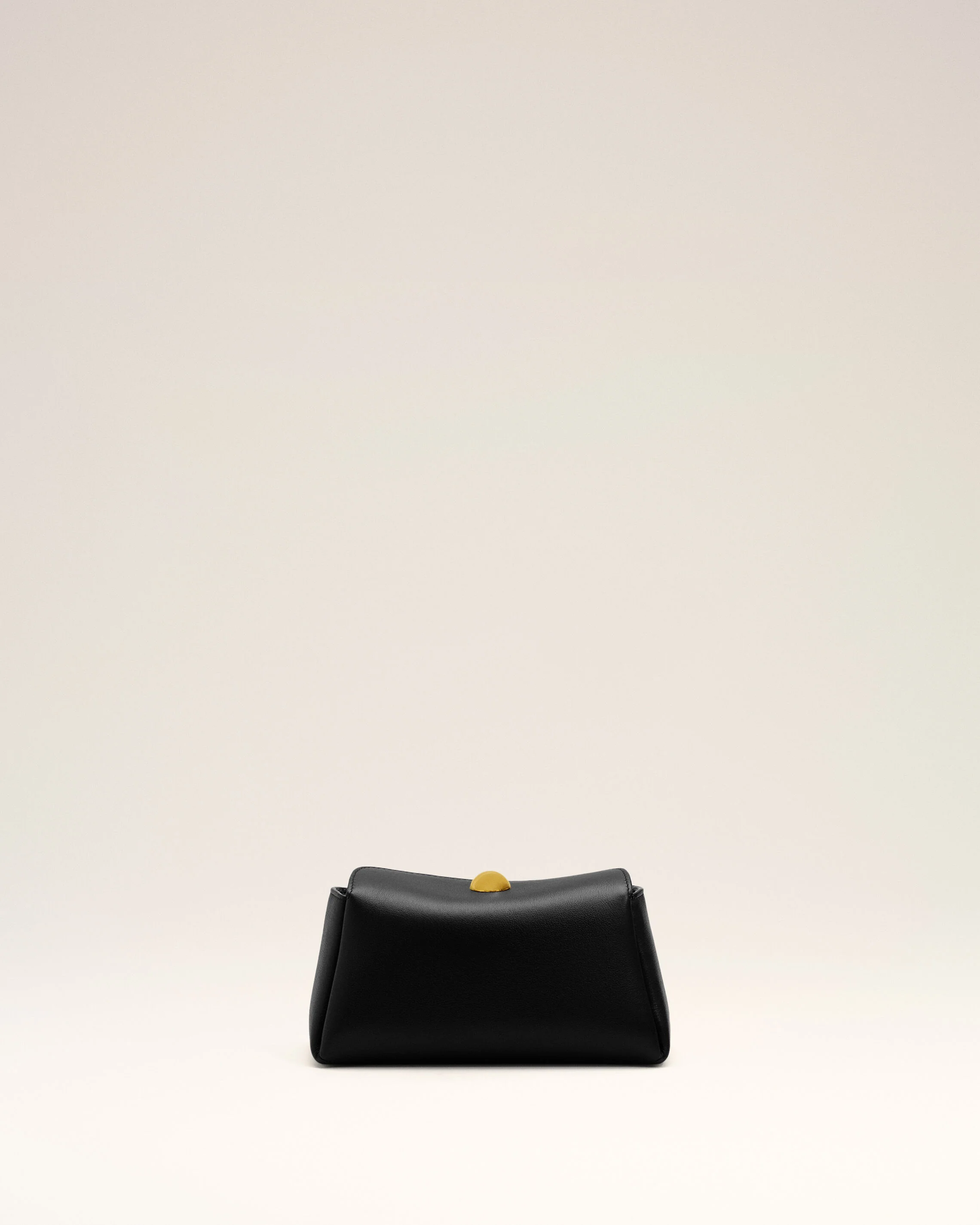 Mini Sac Carrousel Noir en Cuir De Veau - Image 14