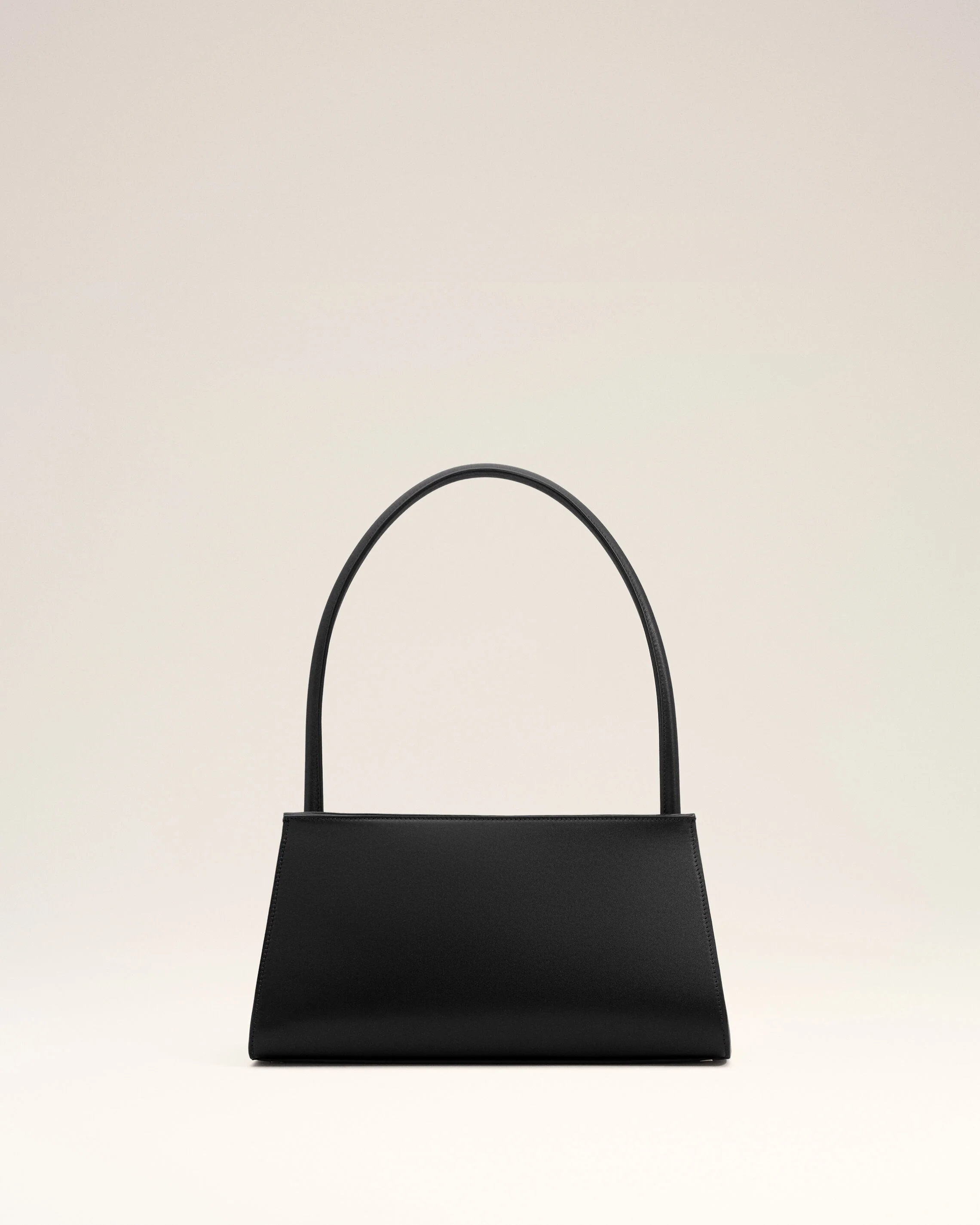 Petit Sac Mimi Noir en Cuir De Veau - Image 11