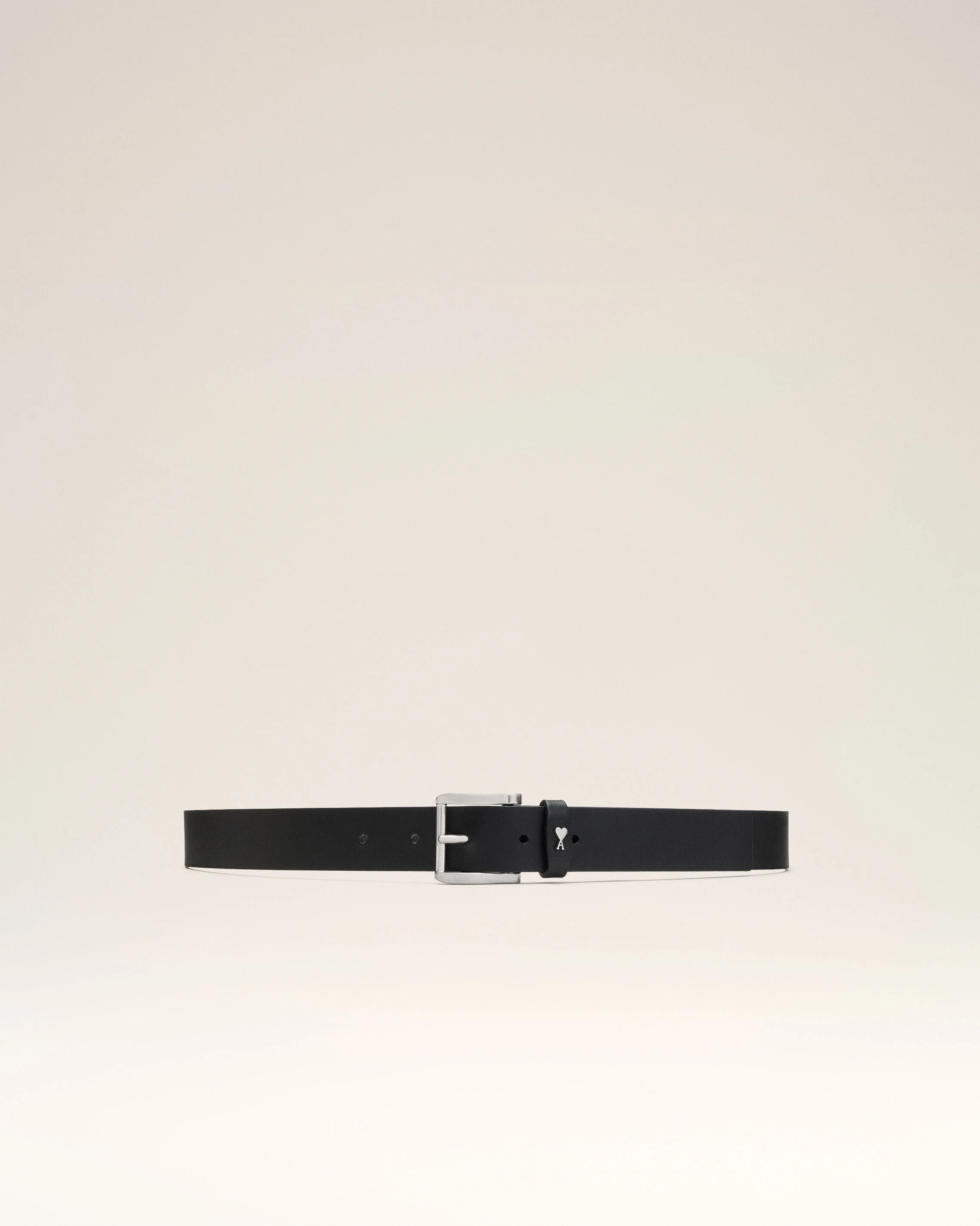 Ceinture Paris Paris Noire en Cuir De Vachette