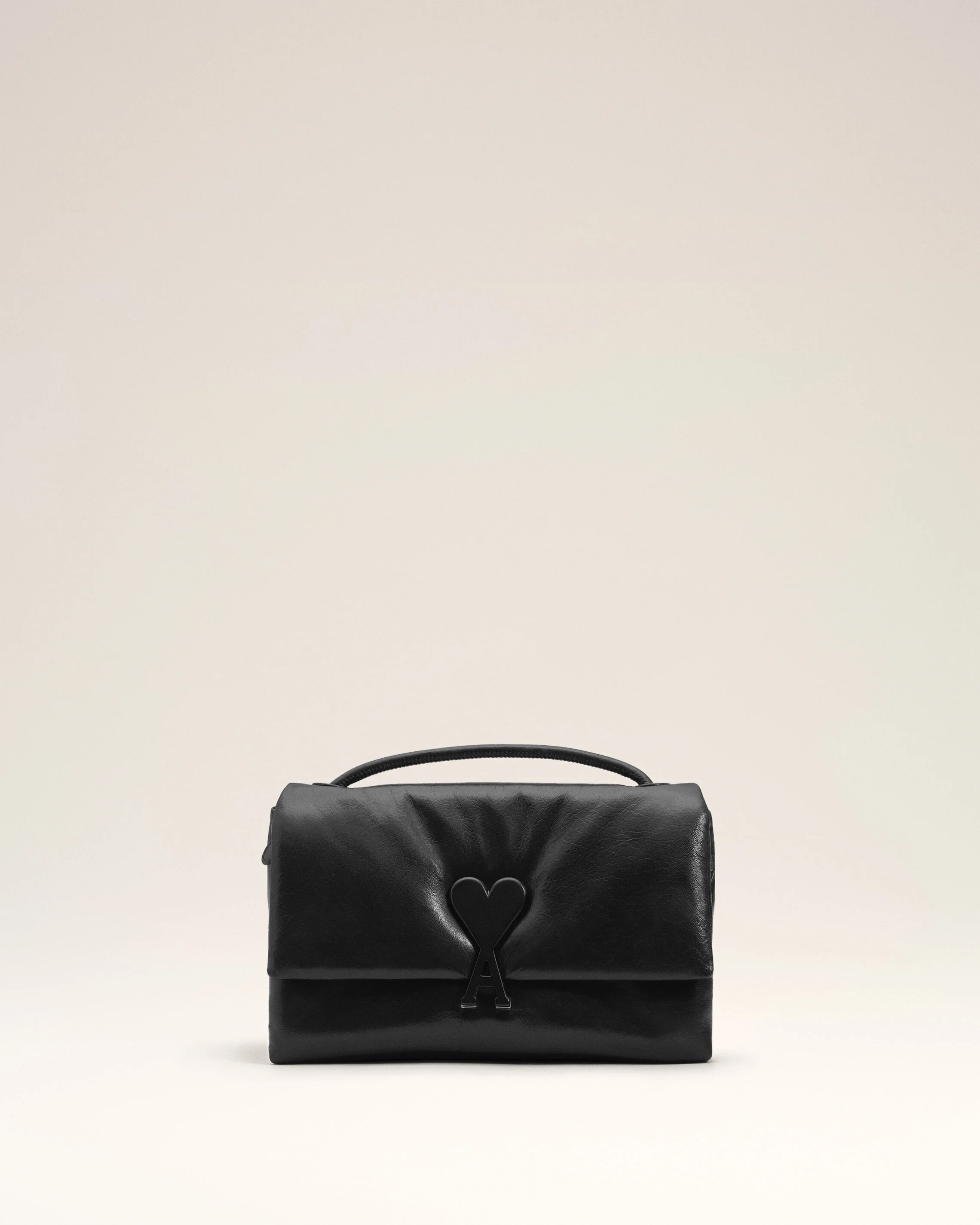 Sac Voulez-Vous Noir en Cuir De Vachette - Image 8