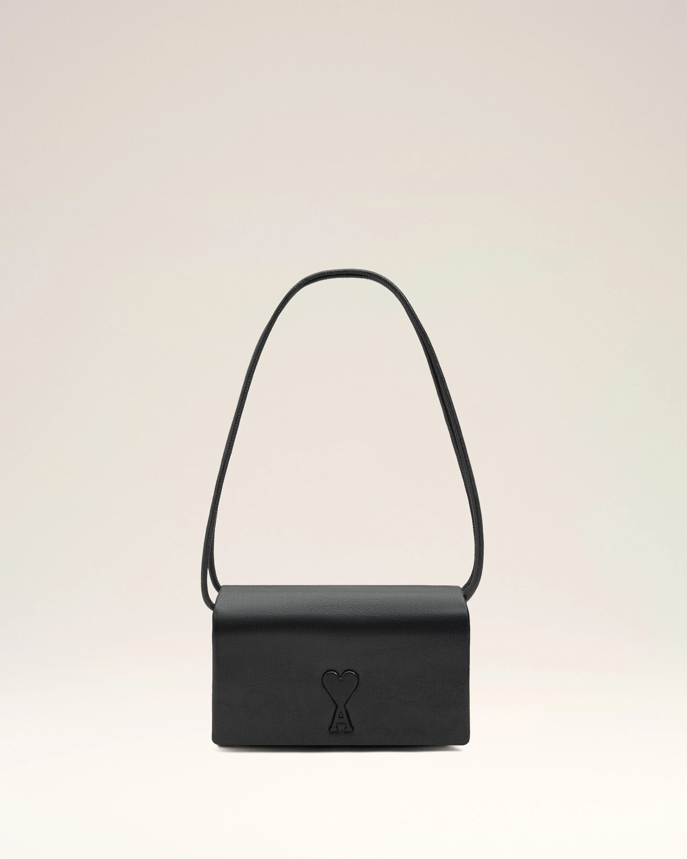 Portefeuille à Bandoulière Voulez-Vous Noir en Cuir De Vachette - Image 7
