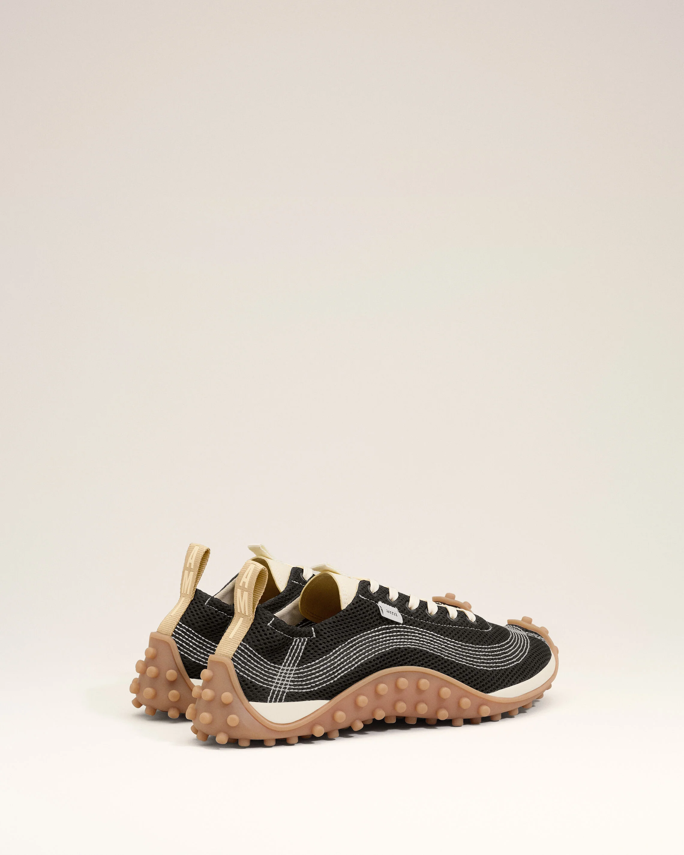 Sneakers Mirage Noires en Mesh - Image 4