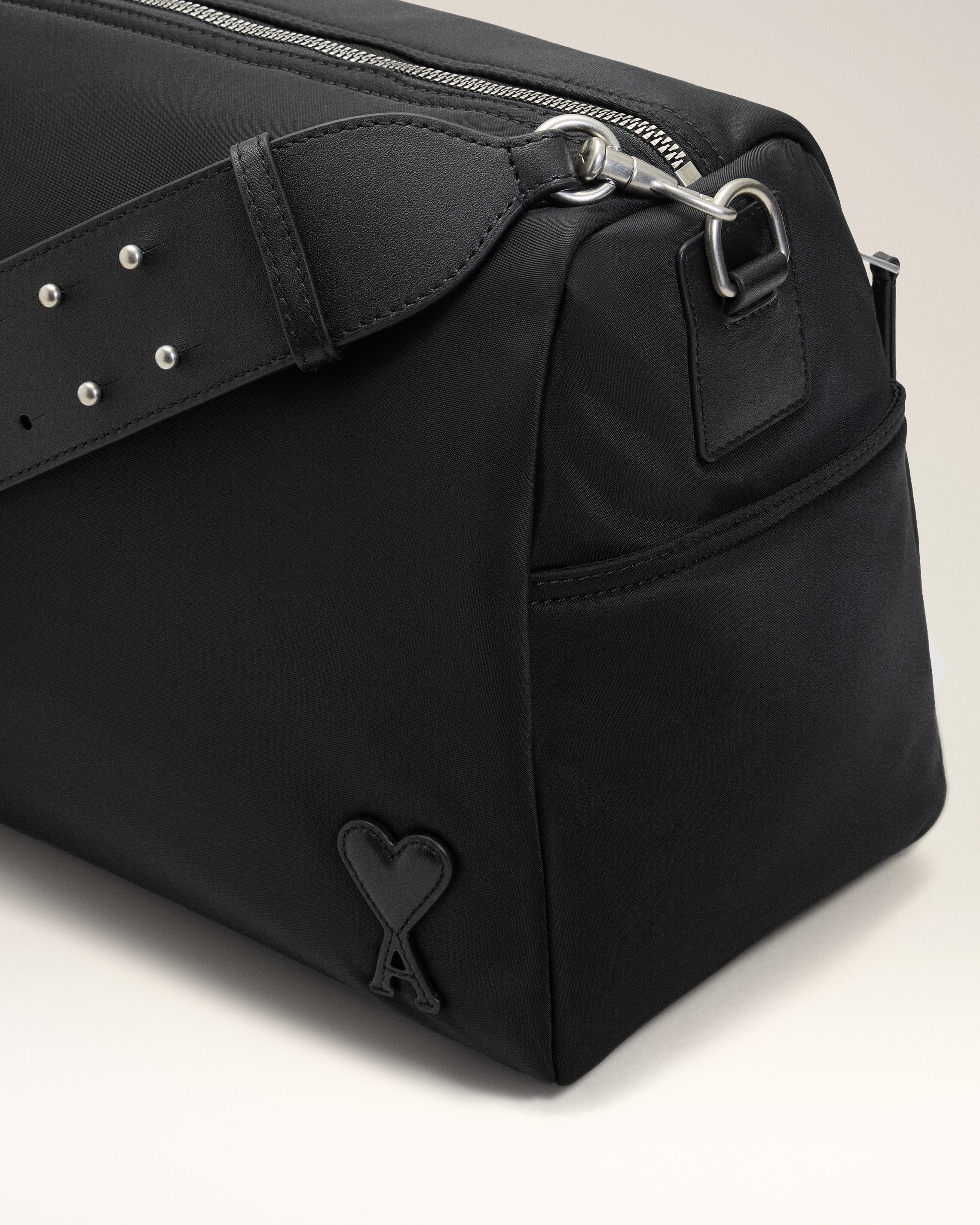 Grand Sac Marcel Noir en Nylon - Image 11