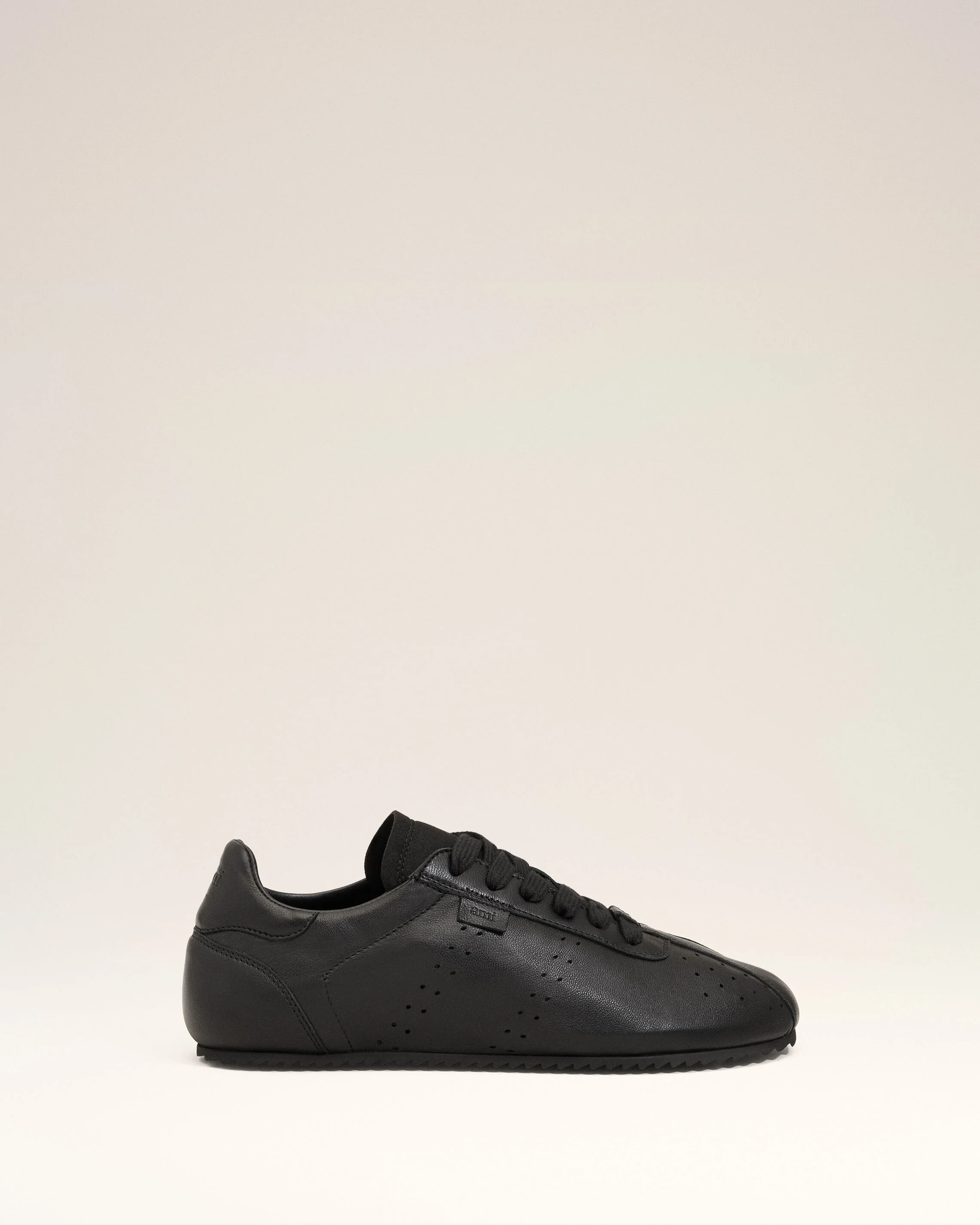 Sneakers Soft Noires en Cuir De Veau