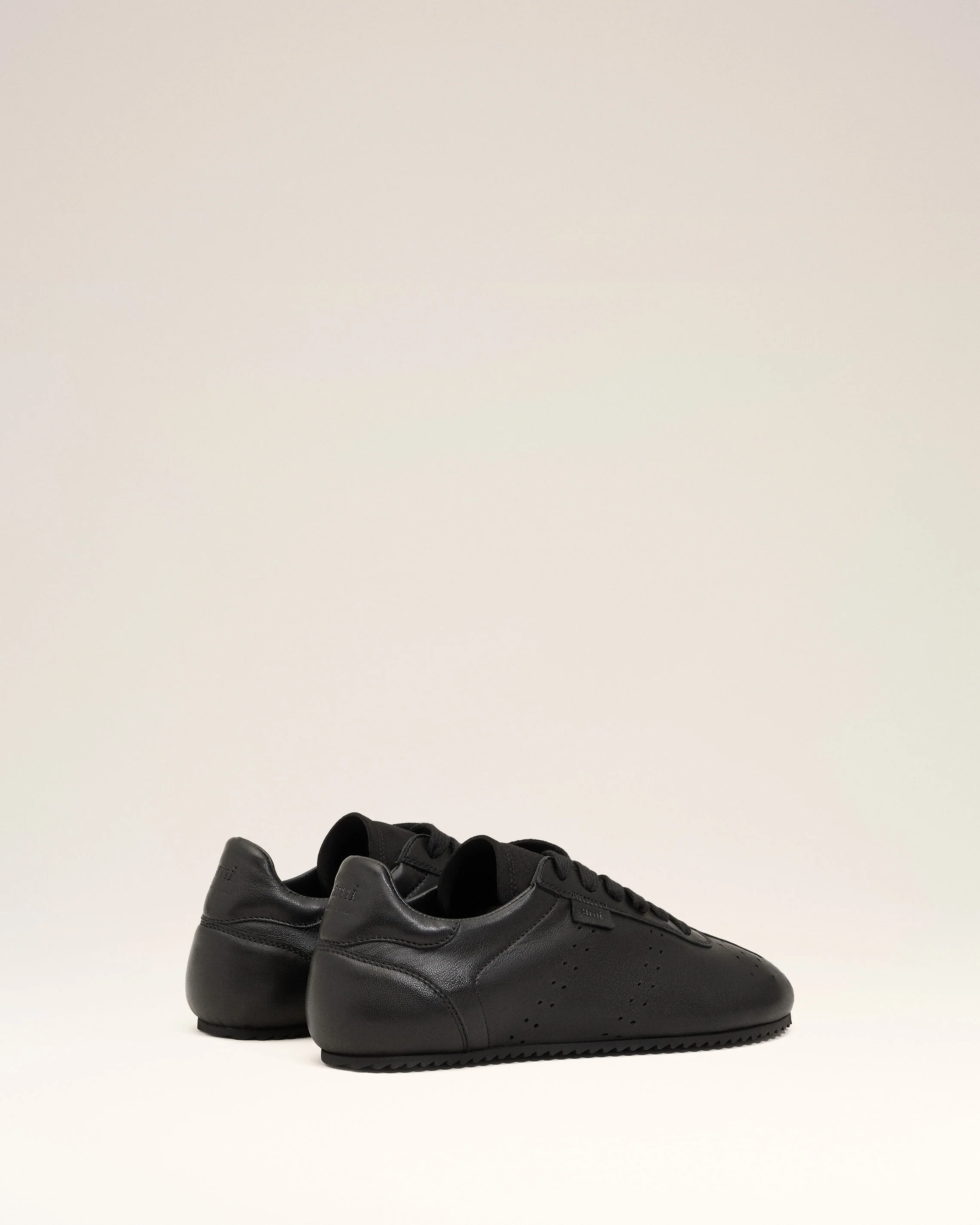 Sneakers Soft Noires en Cuir De Veau - Image 10