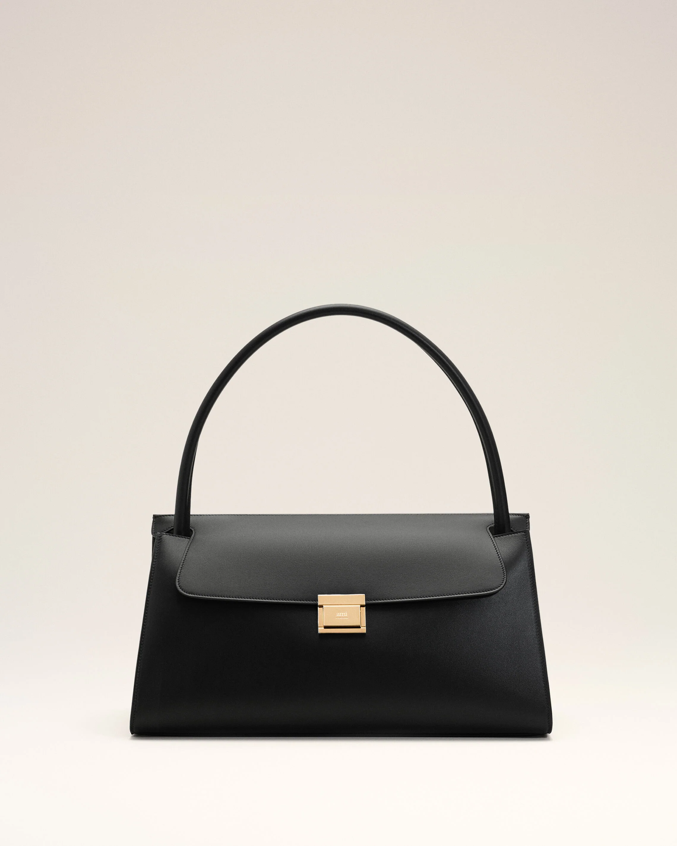 Sac Mimi Noir en Cuir veau - Image 8