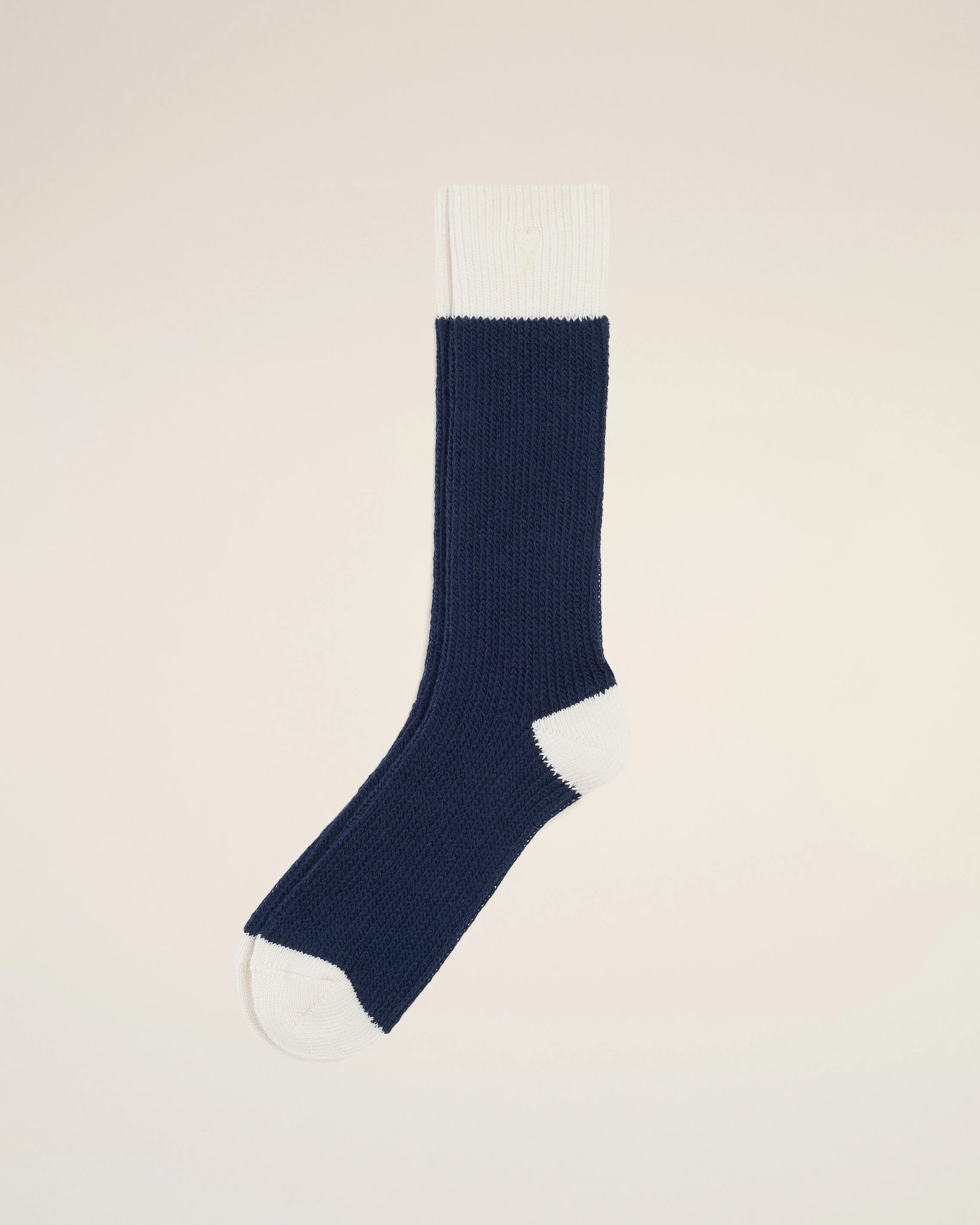 Chaussettes Bleues Et Blanches en Coton - Image 4