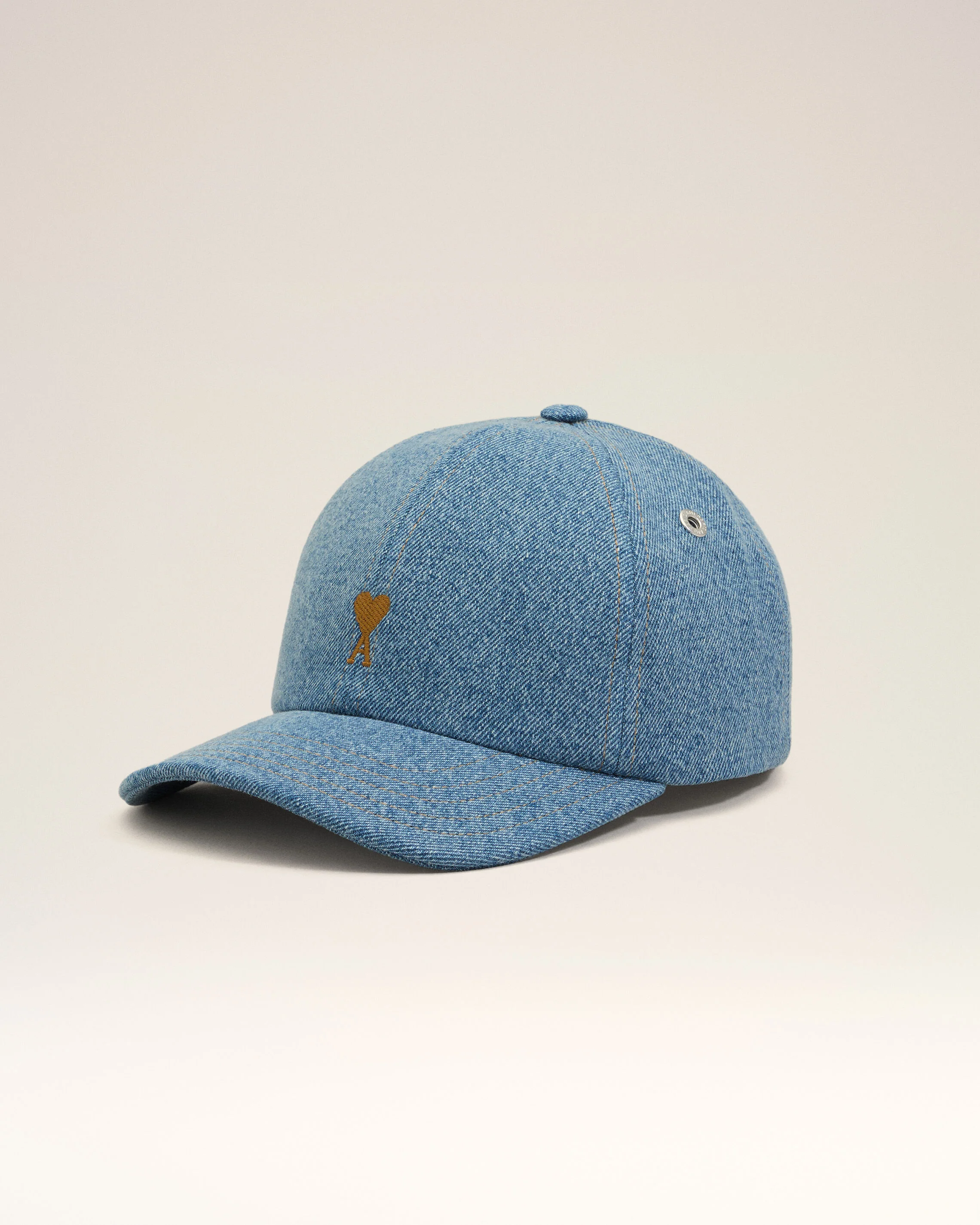Casquette bleue en denim Ami de Coeur