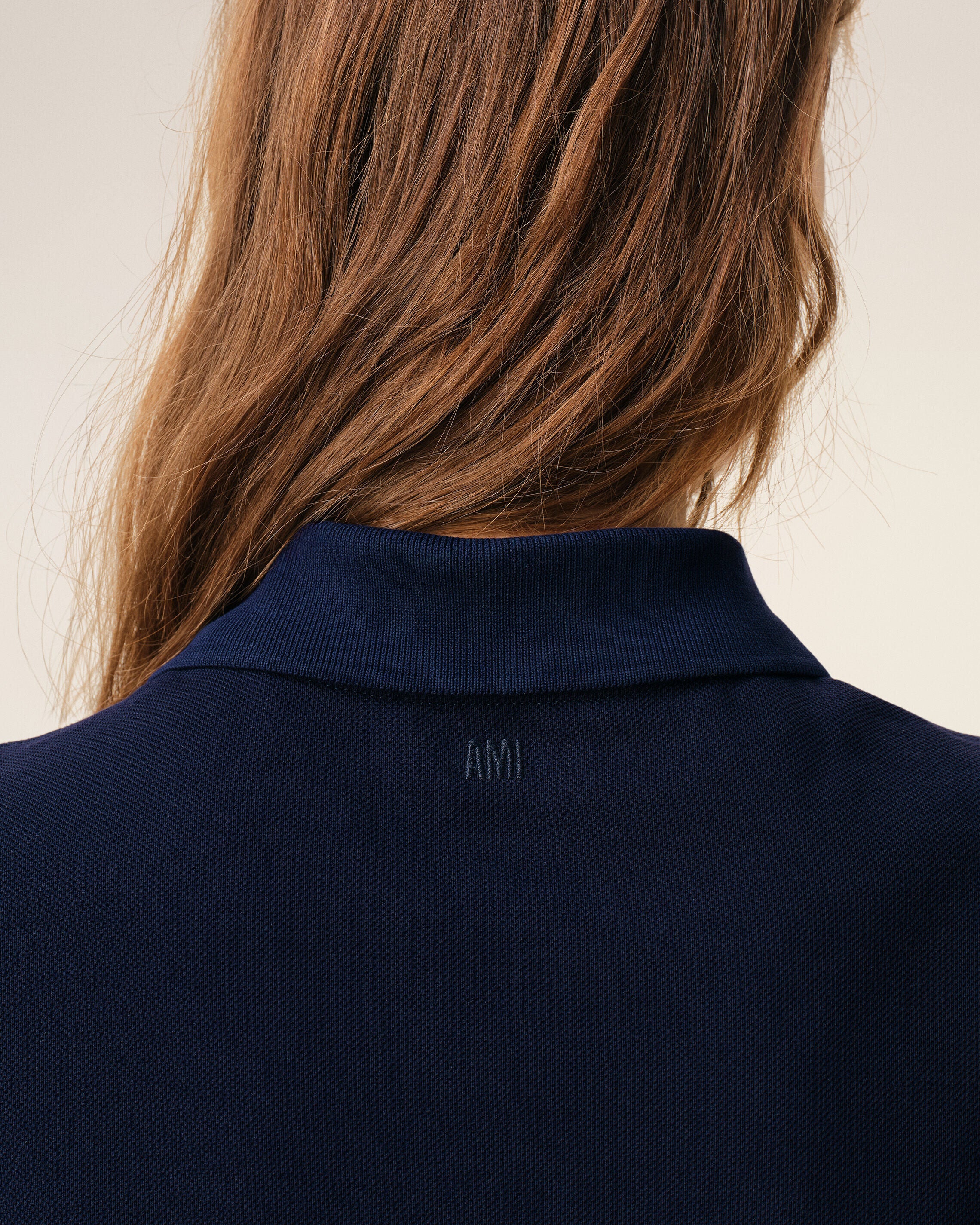 Polo bleu en coton Ami de Coeur - Image 10