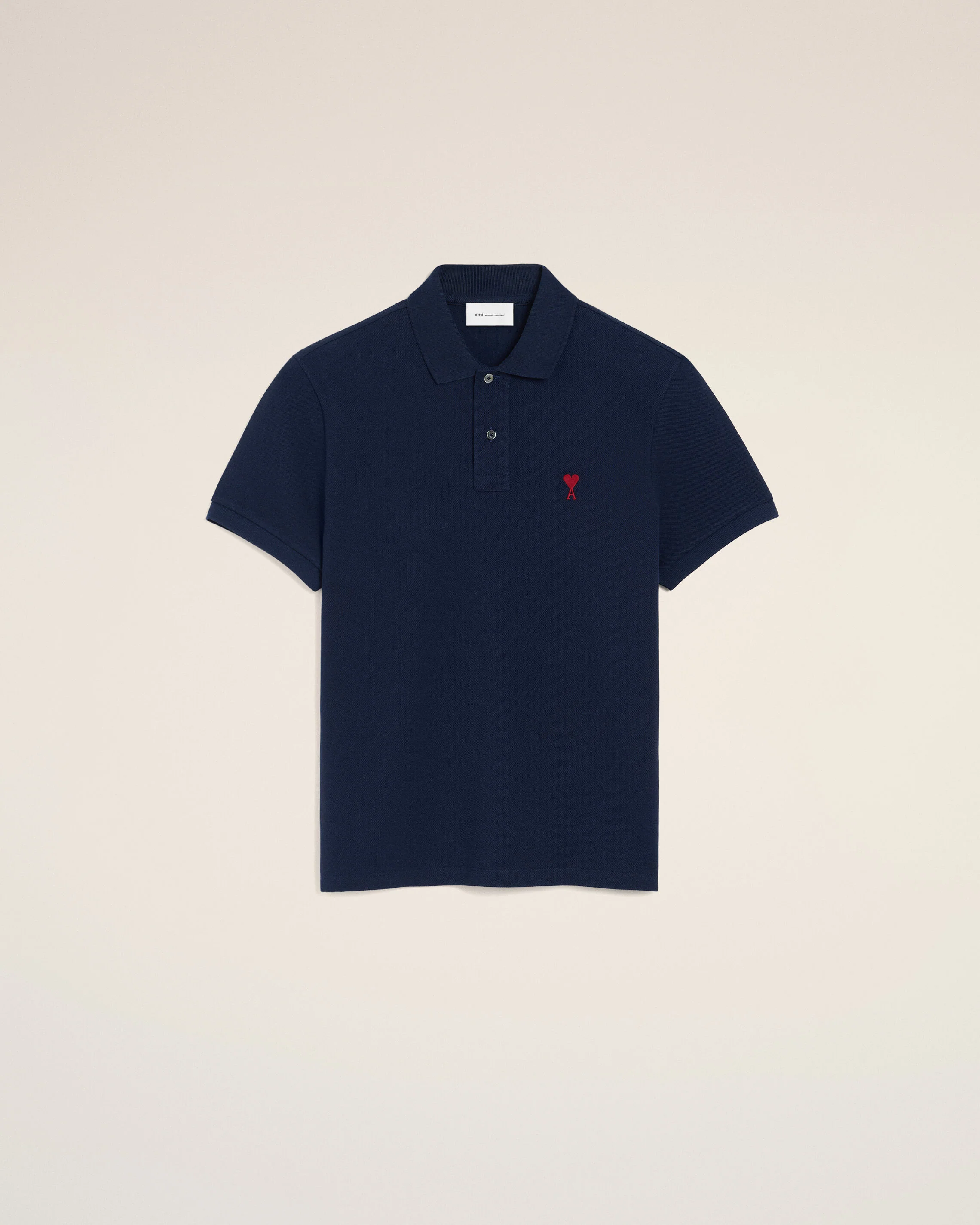Polo bleu en coton Ami de Coeur - Image 7