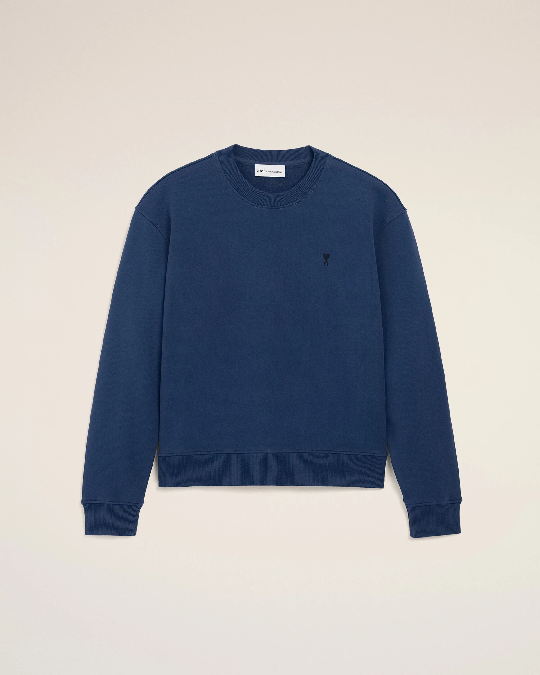 Sweatshirt Bleu Ami De Coeur en Coton