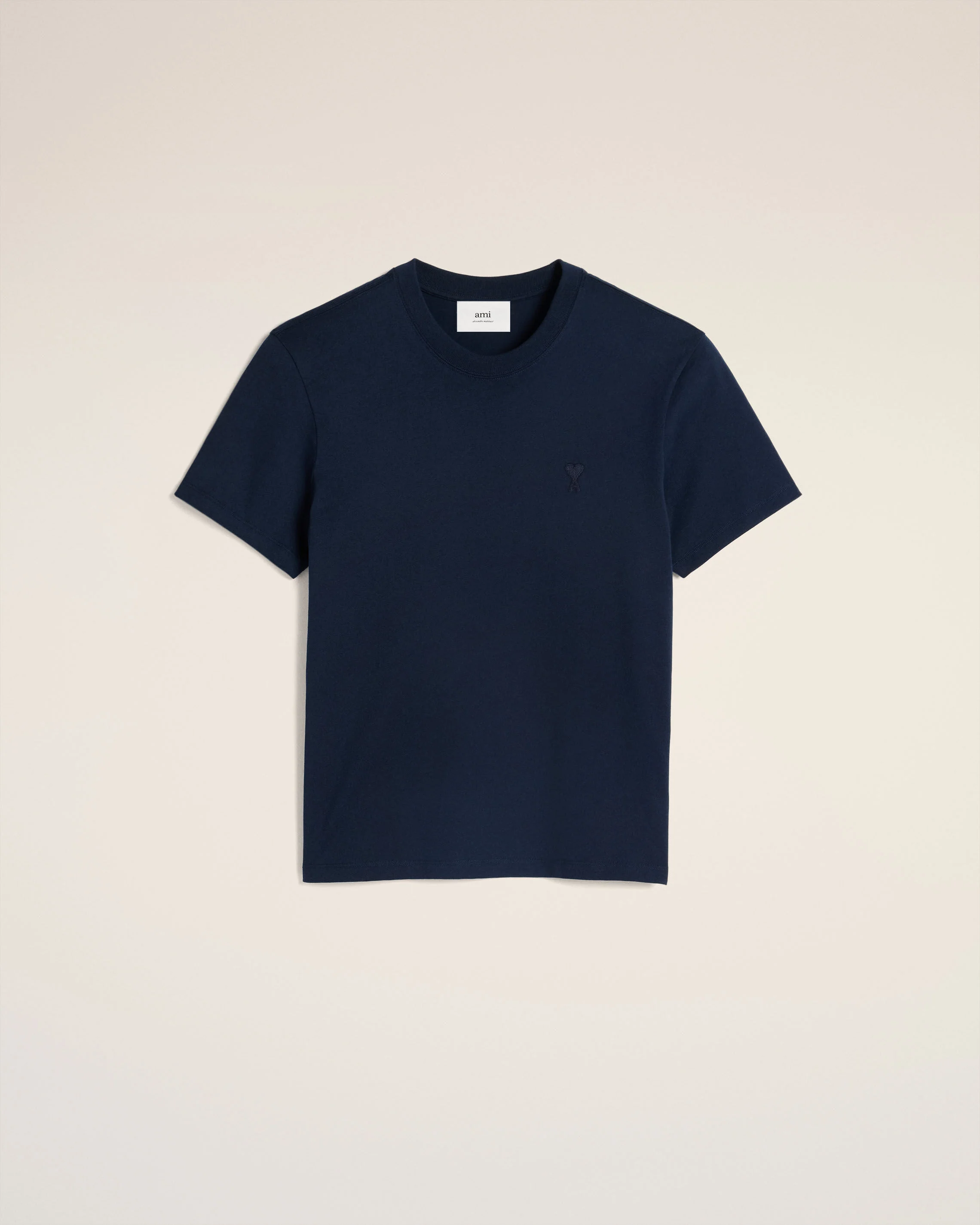 T-Shirt Bleu Marine Ami de Coeur En Coton - Image 7
