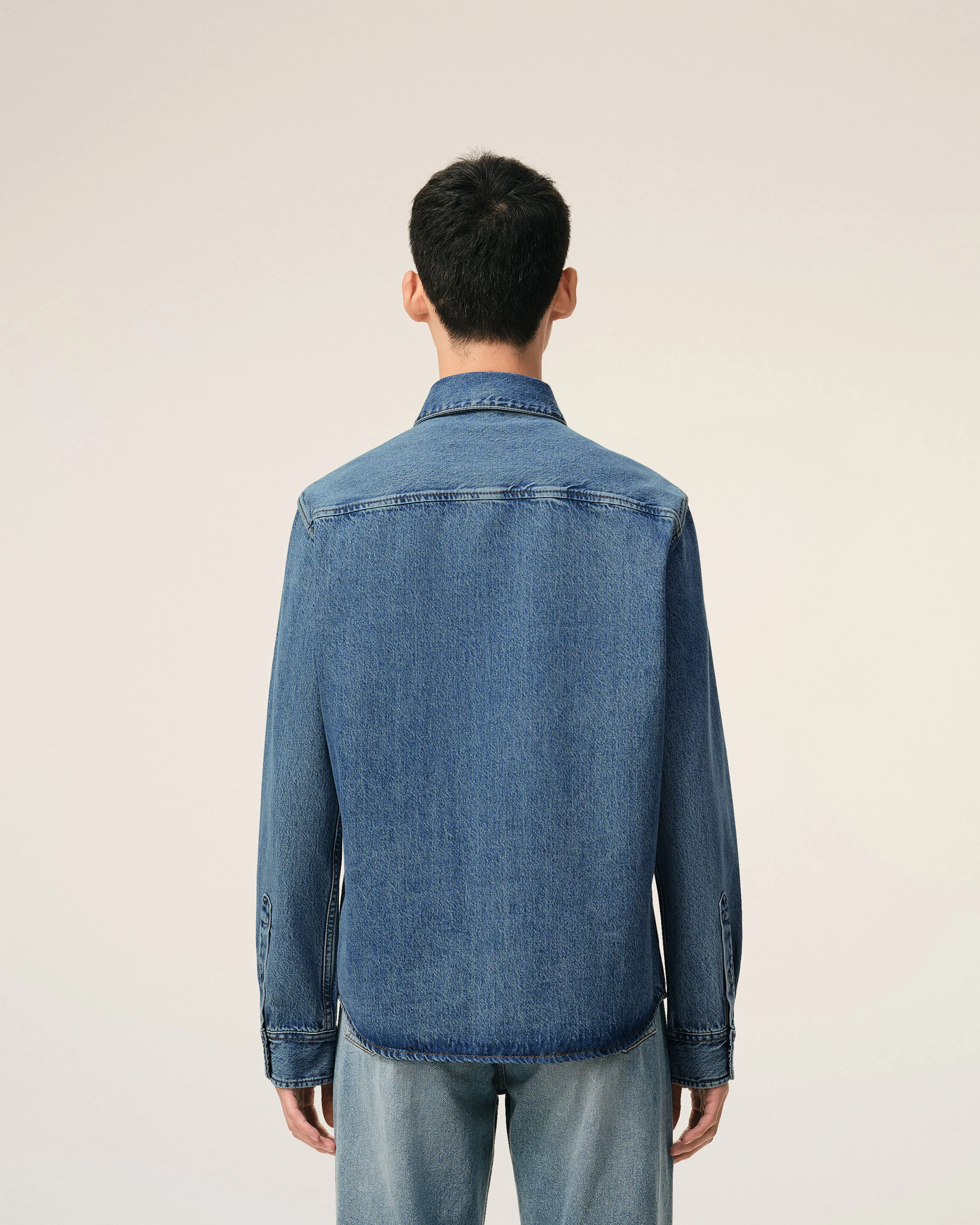 Chemise bleue en denim Ami De Coeur - Image 5