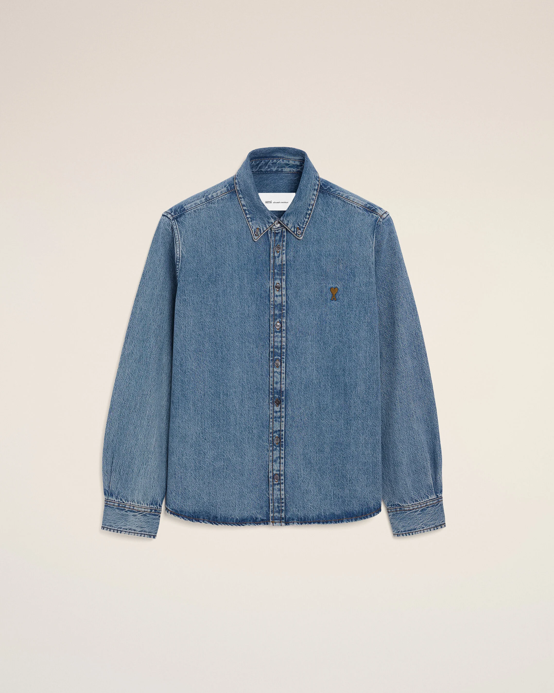 Chemise bleue en denim Ami De Coeur - Image 7