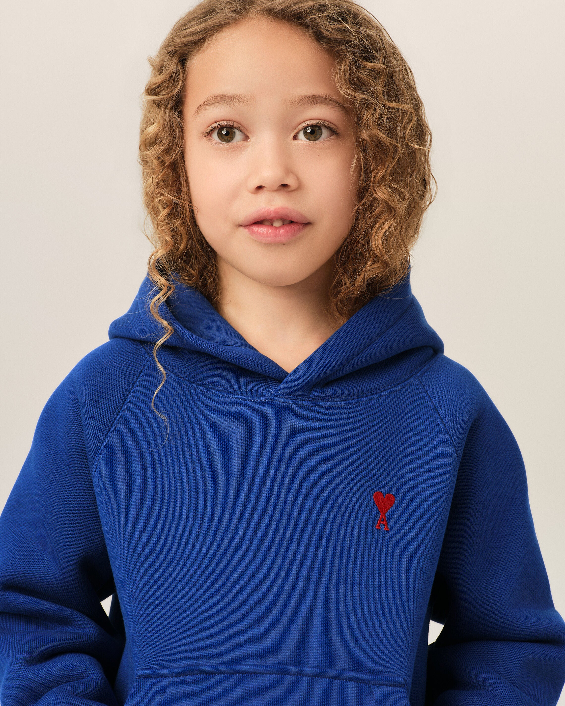 Hoodie bleu en coton Ami de Coeur - Image 7