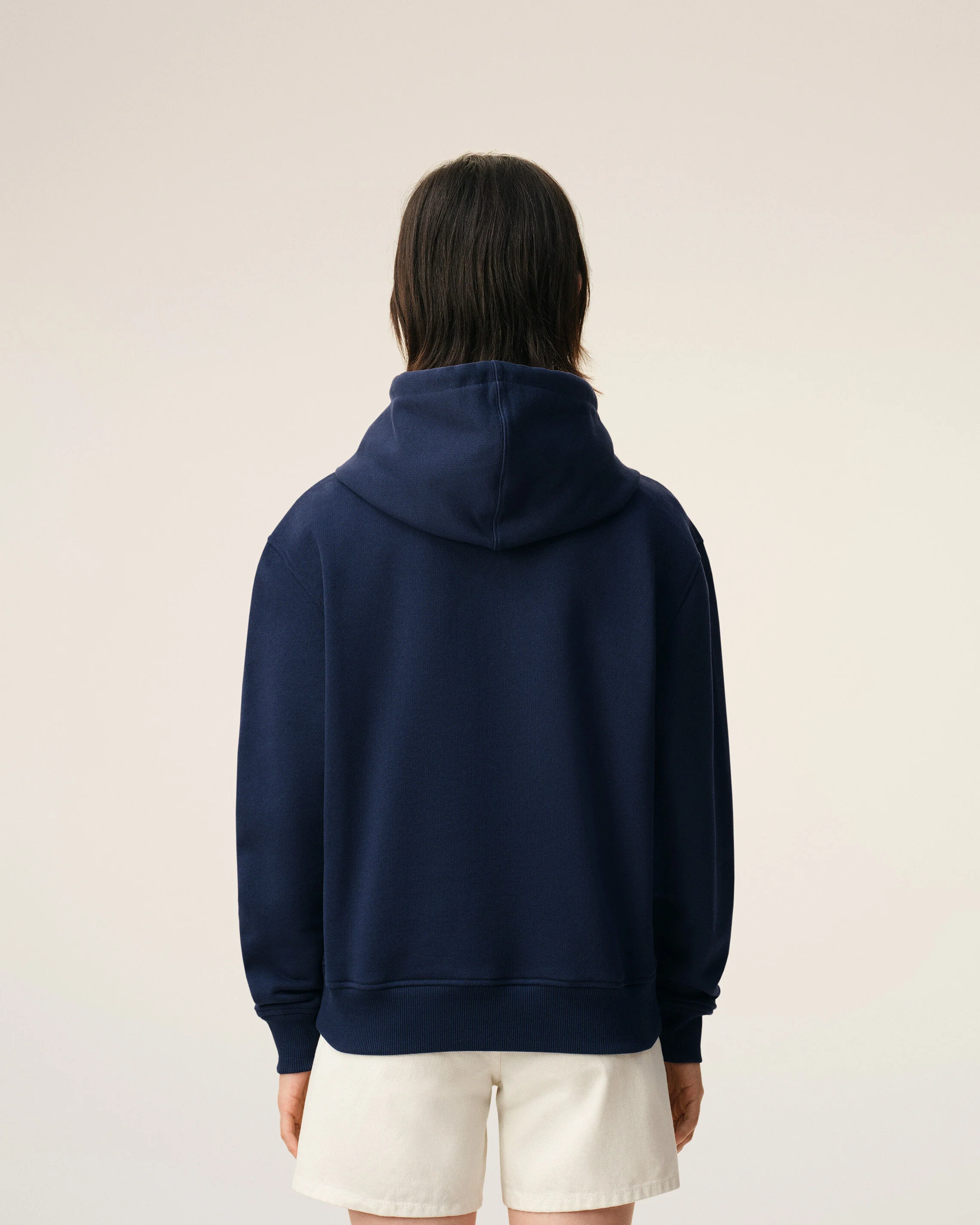 Hoodie bleu en coton Ami de Coeur - Image 11