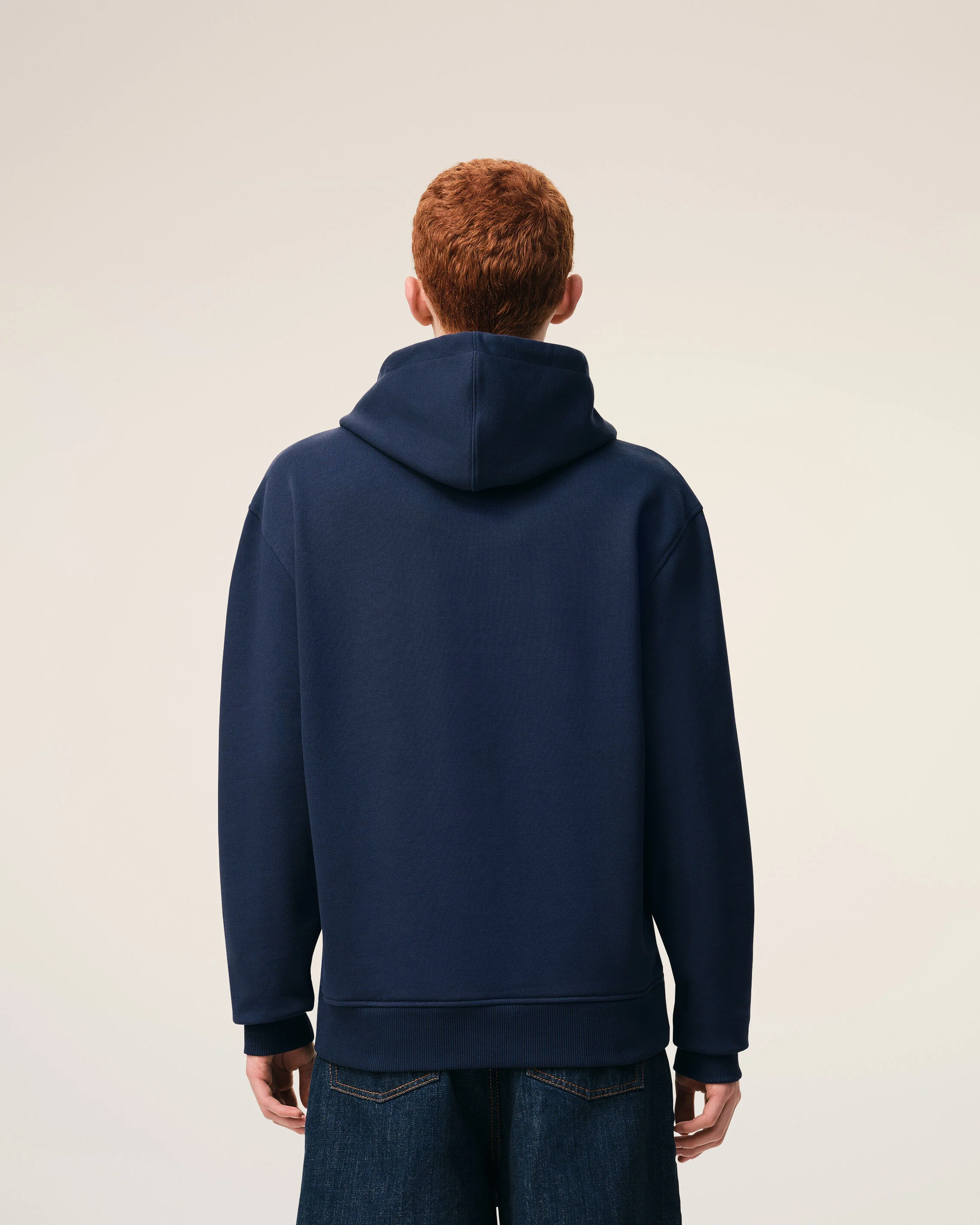 Hoodie bleu en coton Ami de Coeur - Image 5