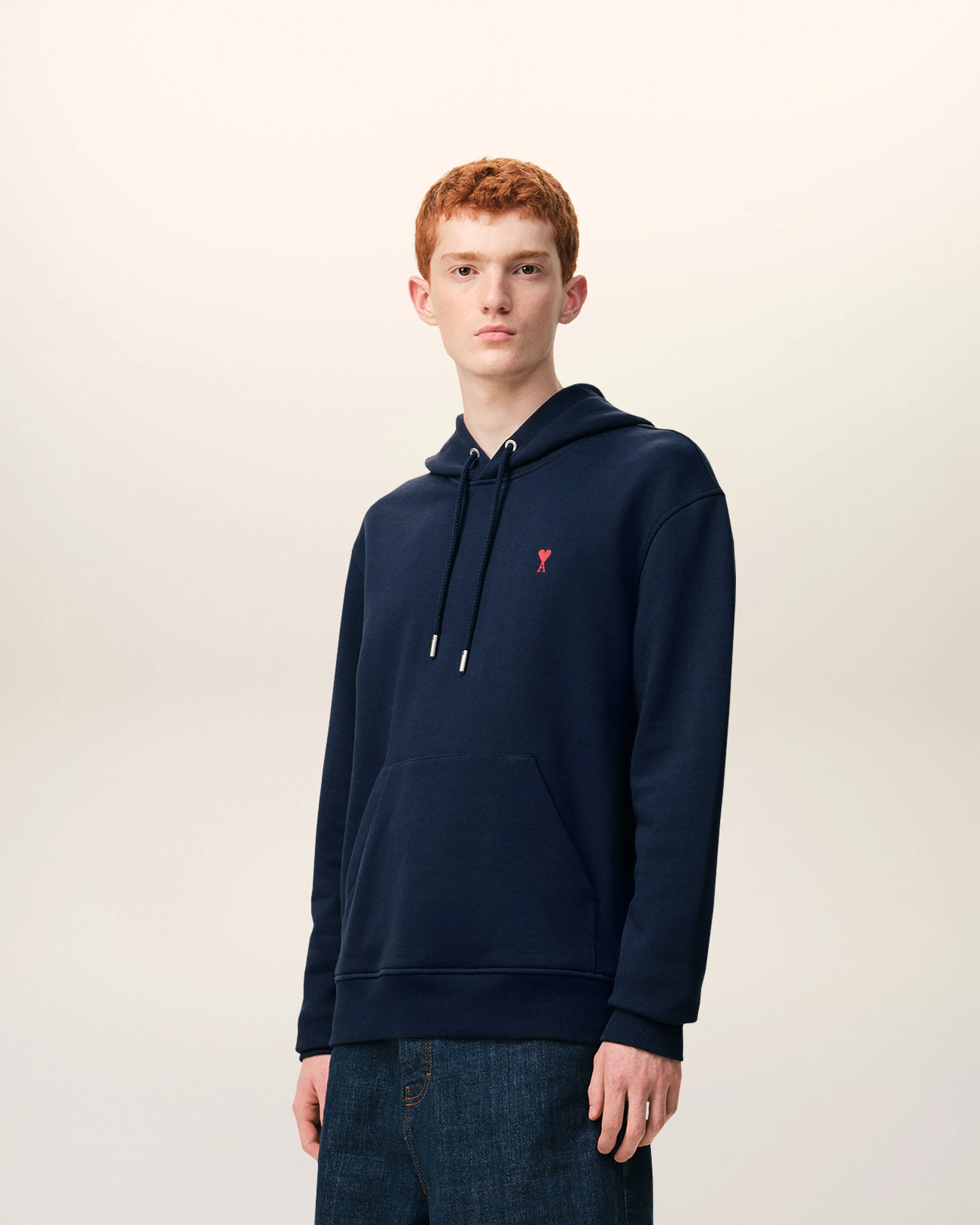 Hoodie bleu en coton Ami de Coeur - Image 6