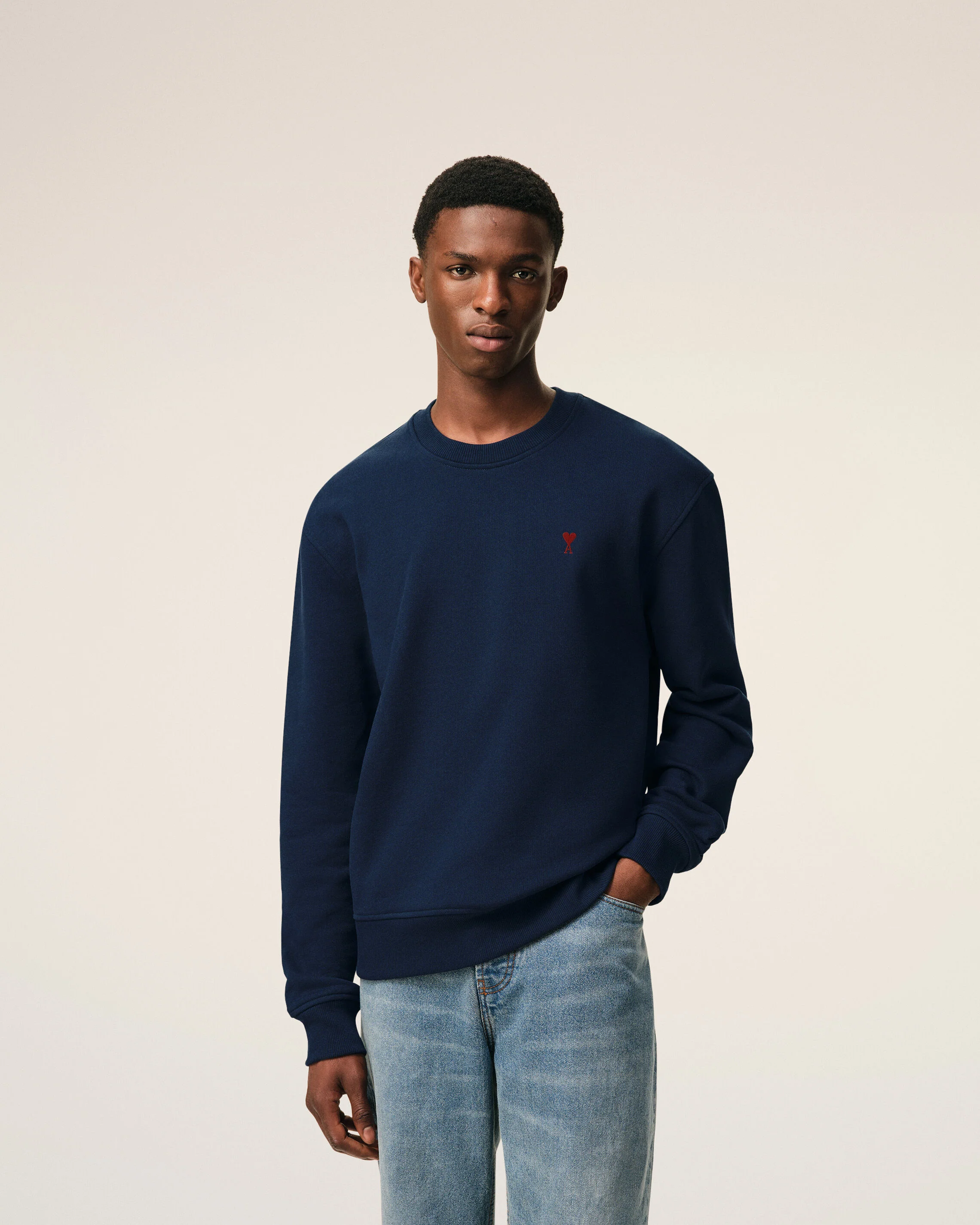 Sweatshirt bleu en Coton Ami De Coeur - Image 3