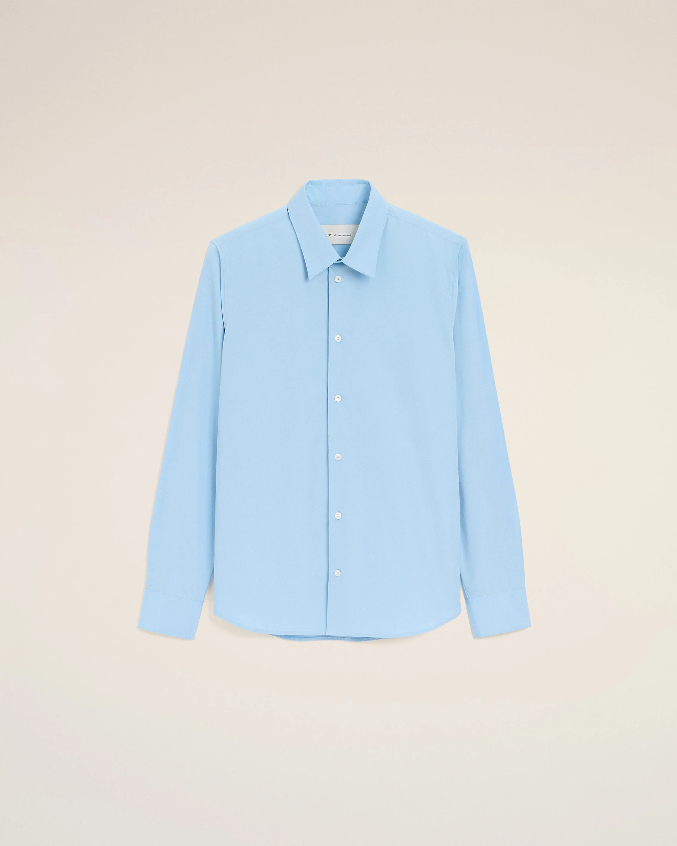 Chemise Tailor Bleu Ami De Coeur Brodé en Coton