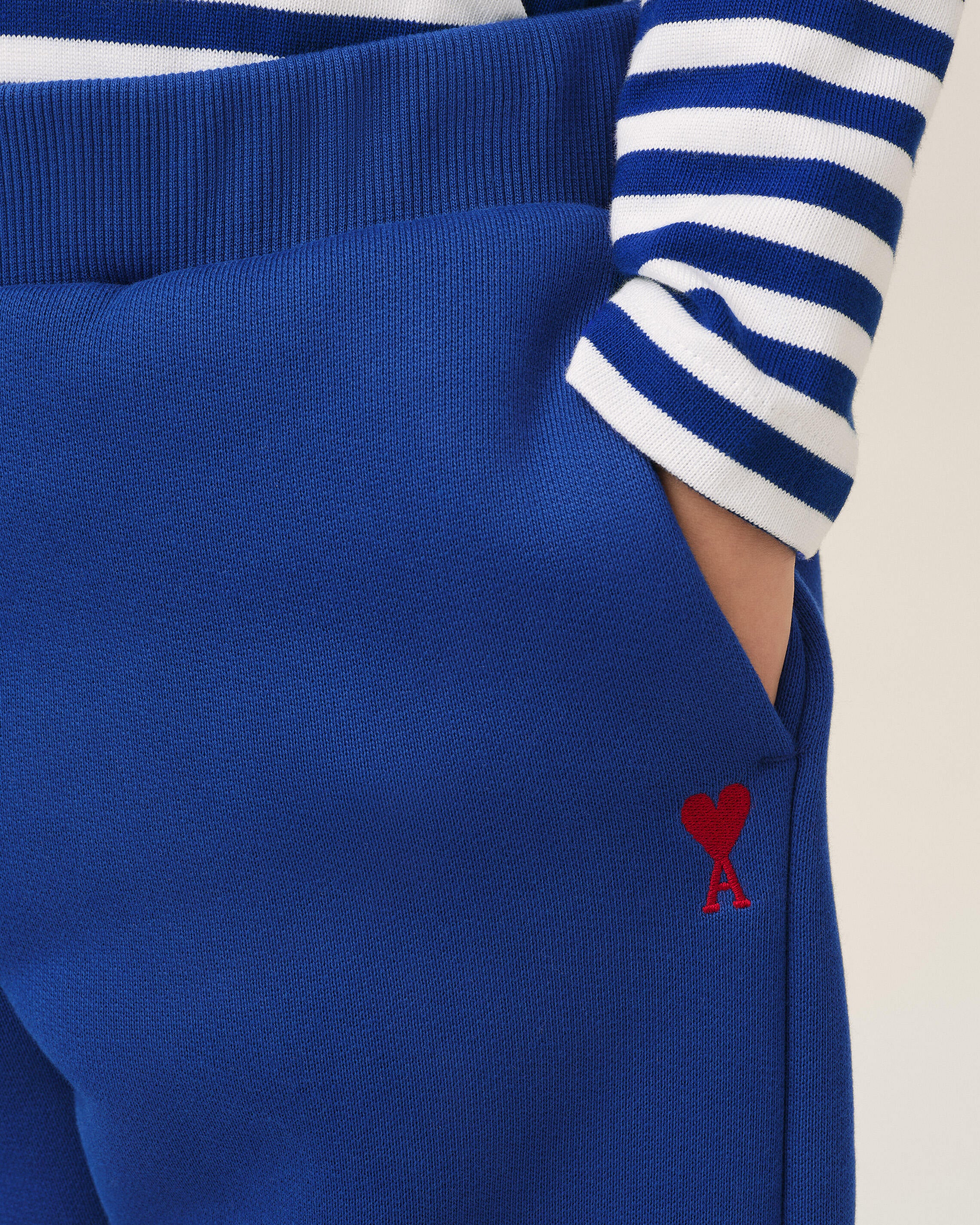 Jogging bleu en coton Ami de Coeur - Image 7