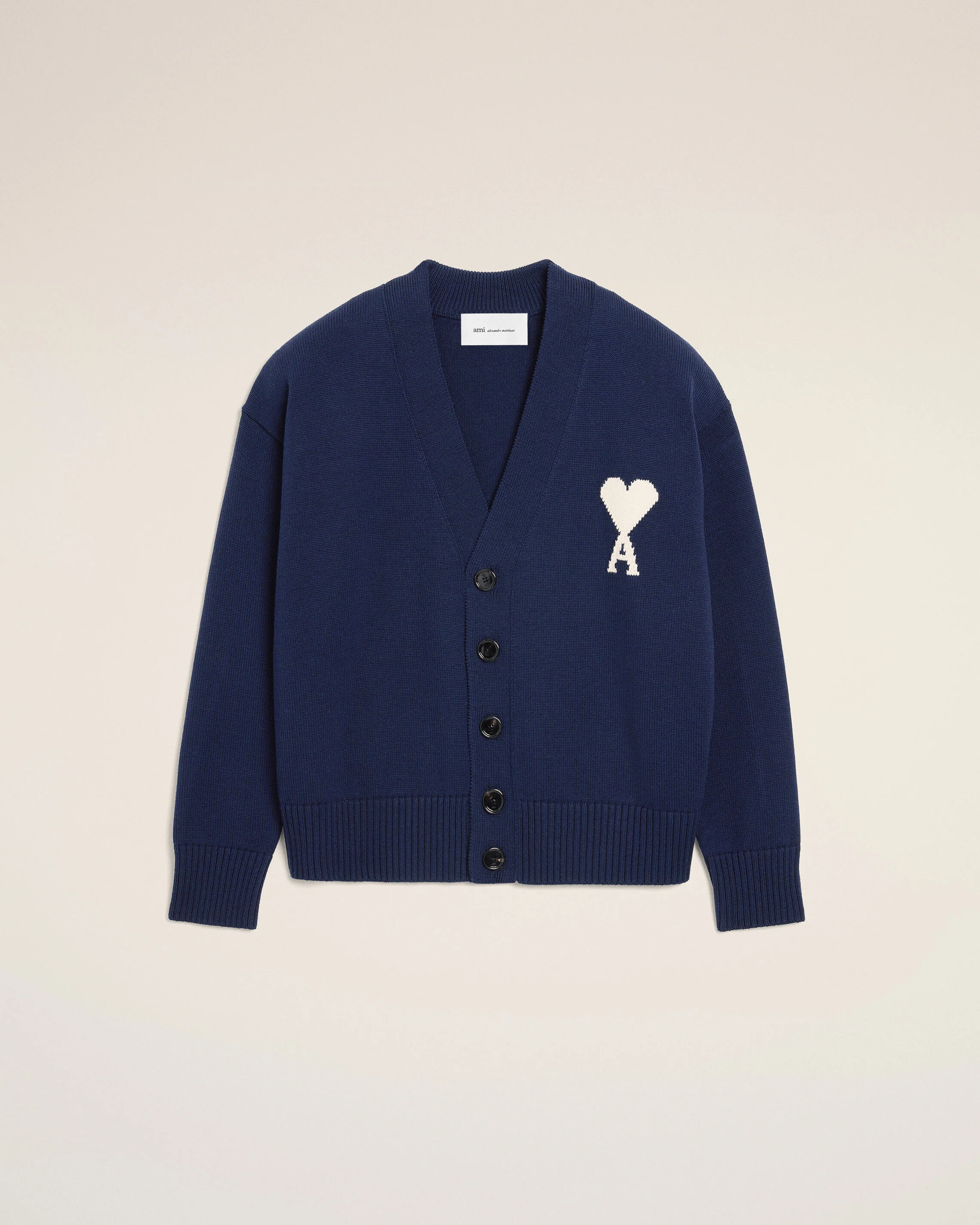 Cardigan Bleu Ami De Coeur en Laine - Image 7