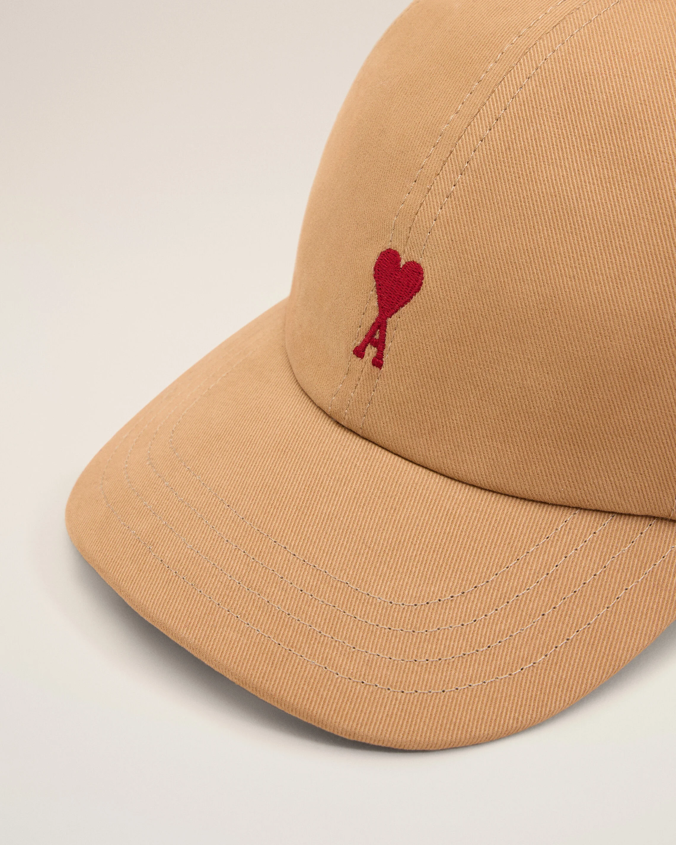 Casquette marron en coton Ami de Coeur - Image 7