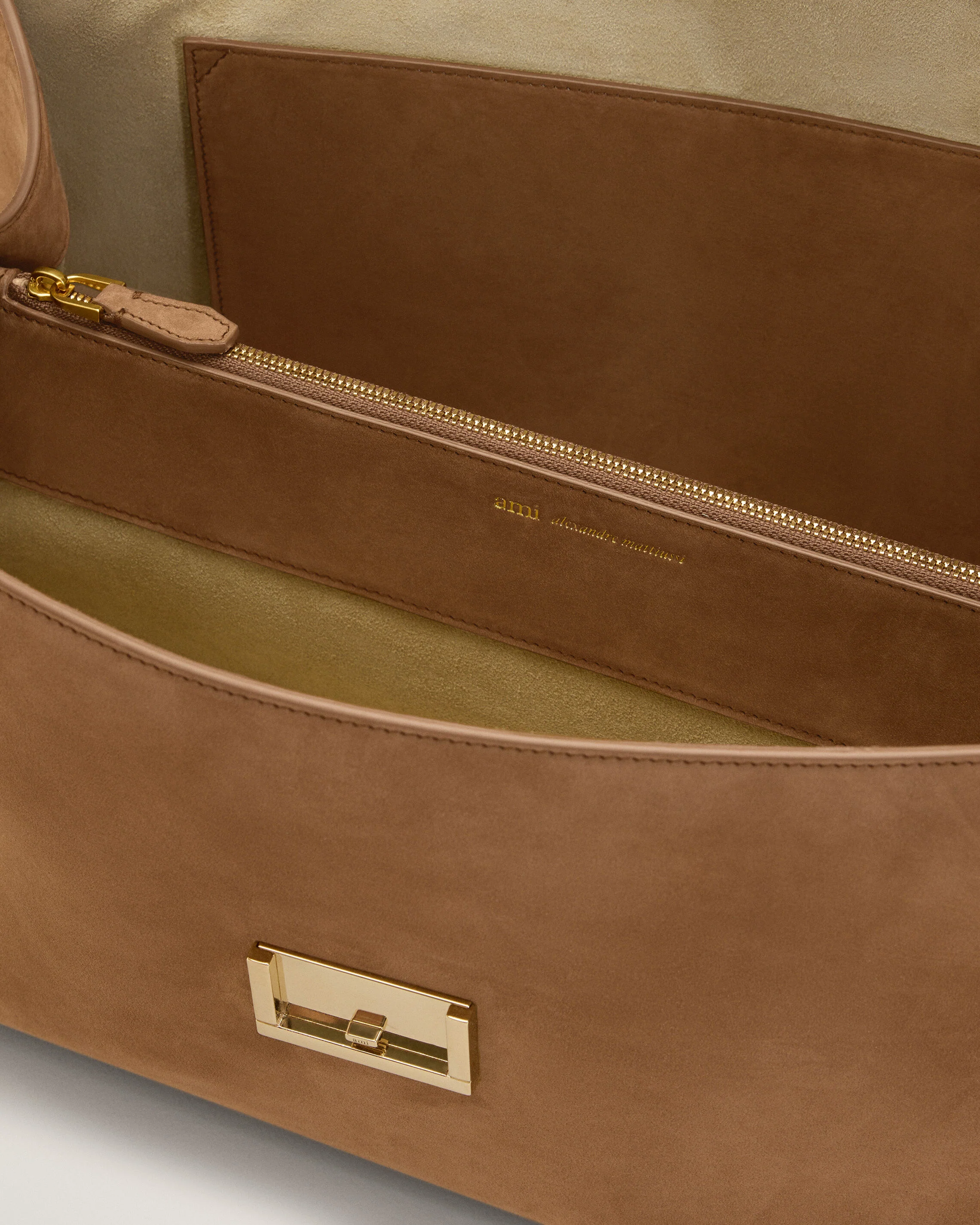 Sac Mimi Marron en Cuir De Veau - Image 12
