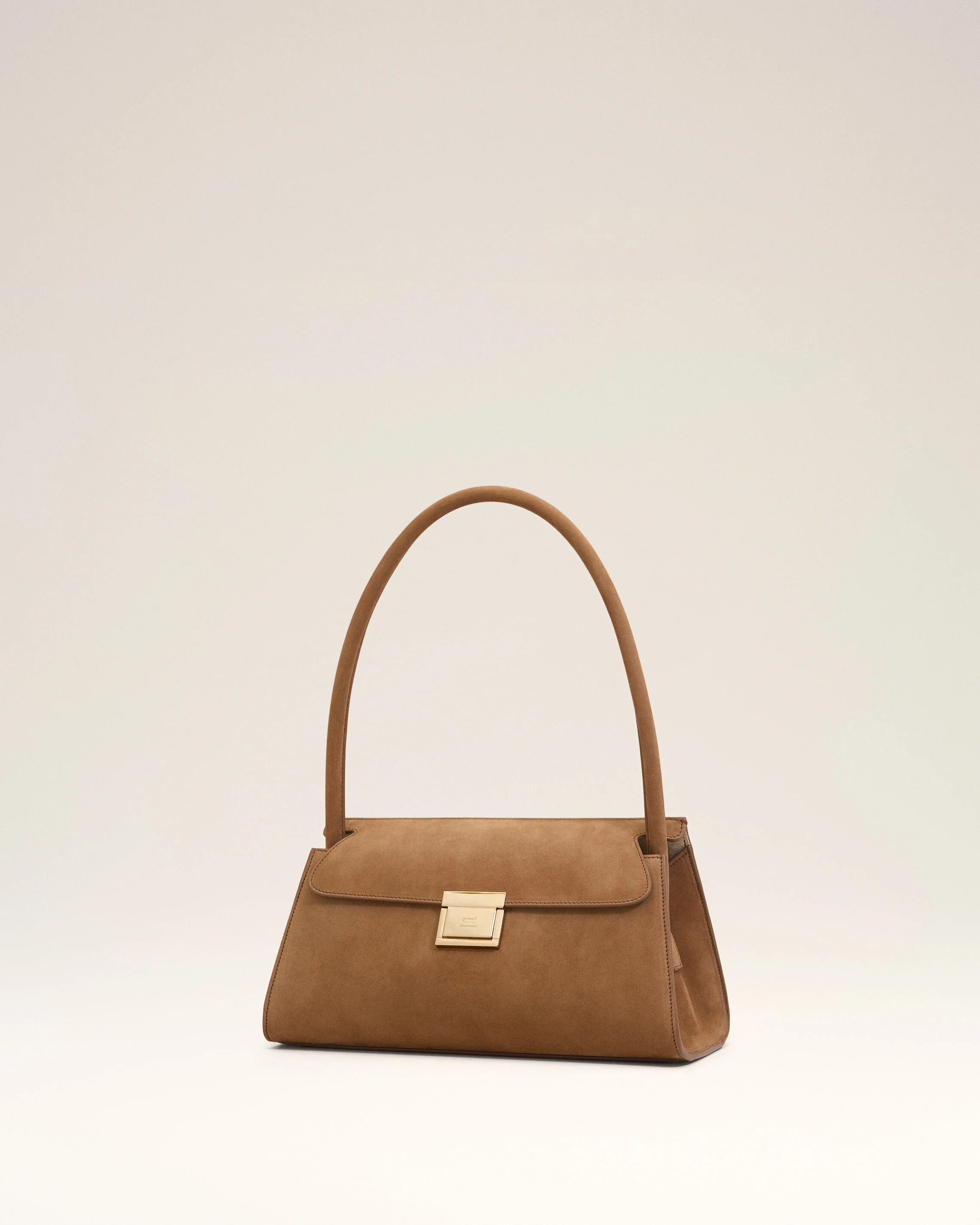 Petit Sac Mimi Marron en Cuir De Veau - Image 3