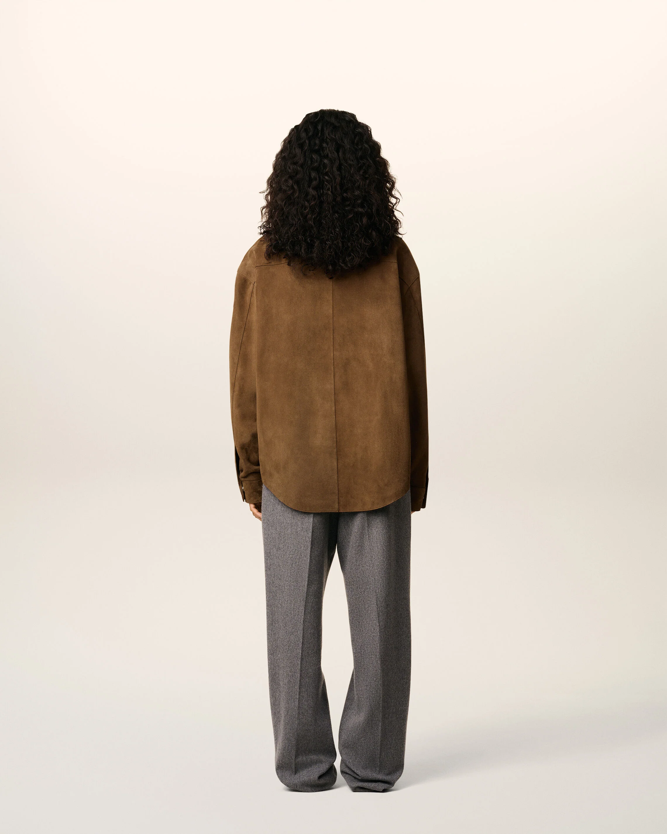 Surchemise Marron En Cuir - Image 12