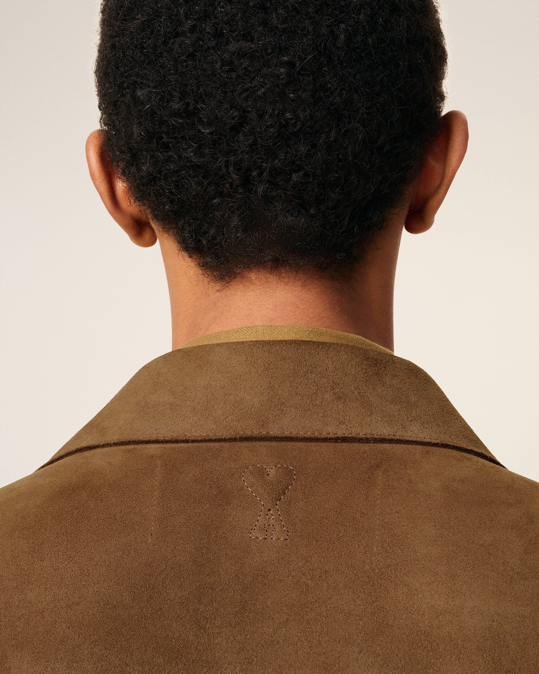 Surchemise Marron En Cuir - Image 4