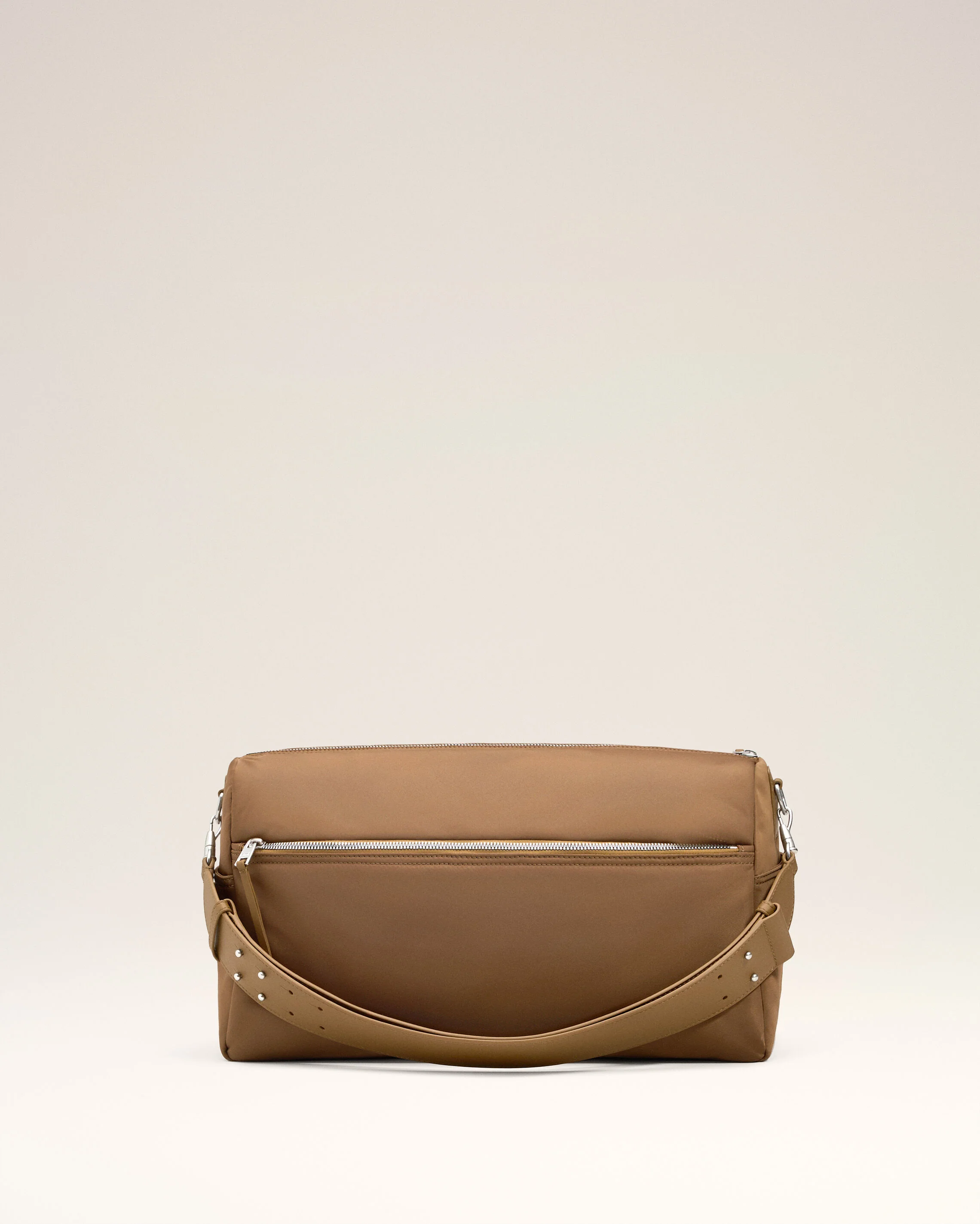 Sac Marron Marcel Grand En Toile De Nylon - Image 4