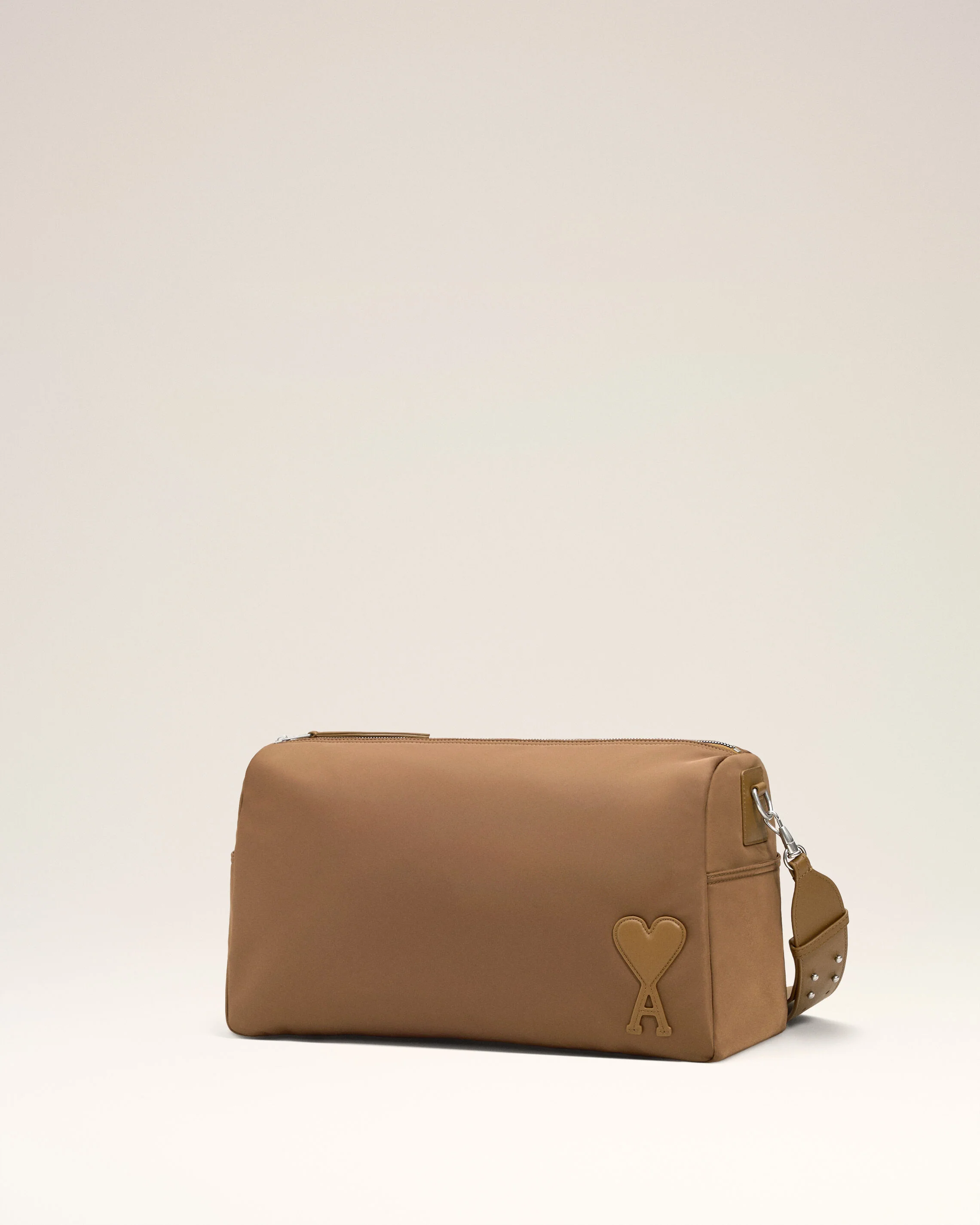 Sac Marron Marcel Grand En Toile De Nylon - Image 9