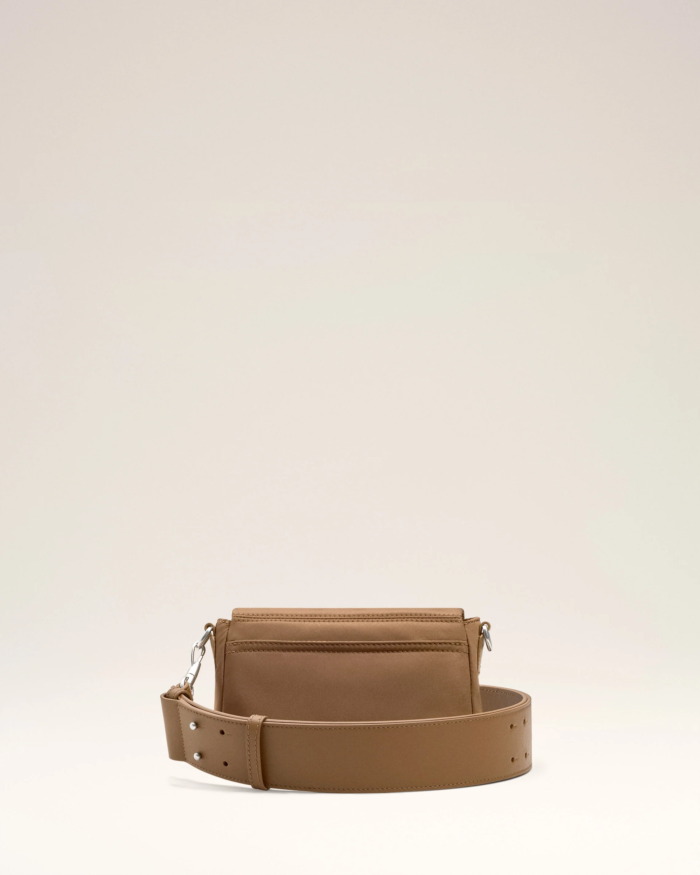 Sac Marron Lunch Box Marcel En Nylon Ouatiné - Image 4
