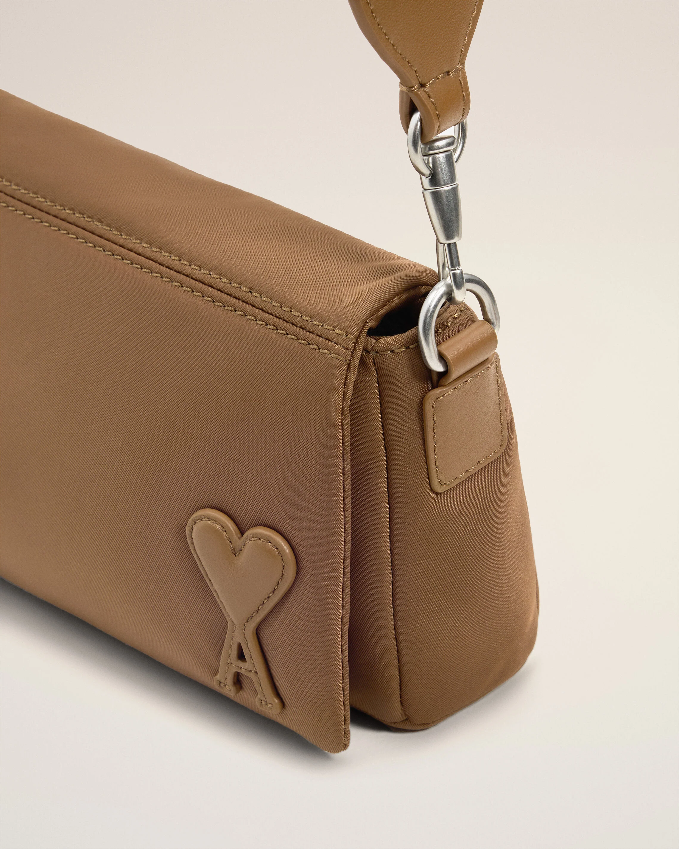 Sac Marron Lunch Box Marcel En Nylon Ouatiné - Image 5