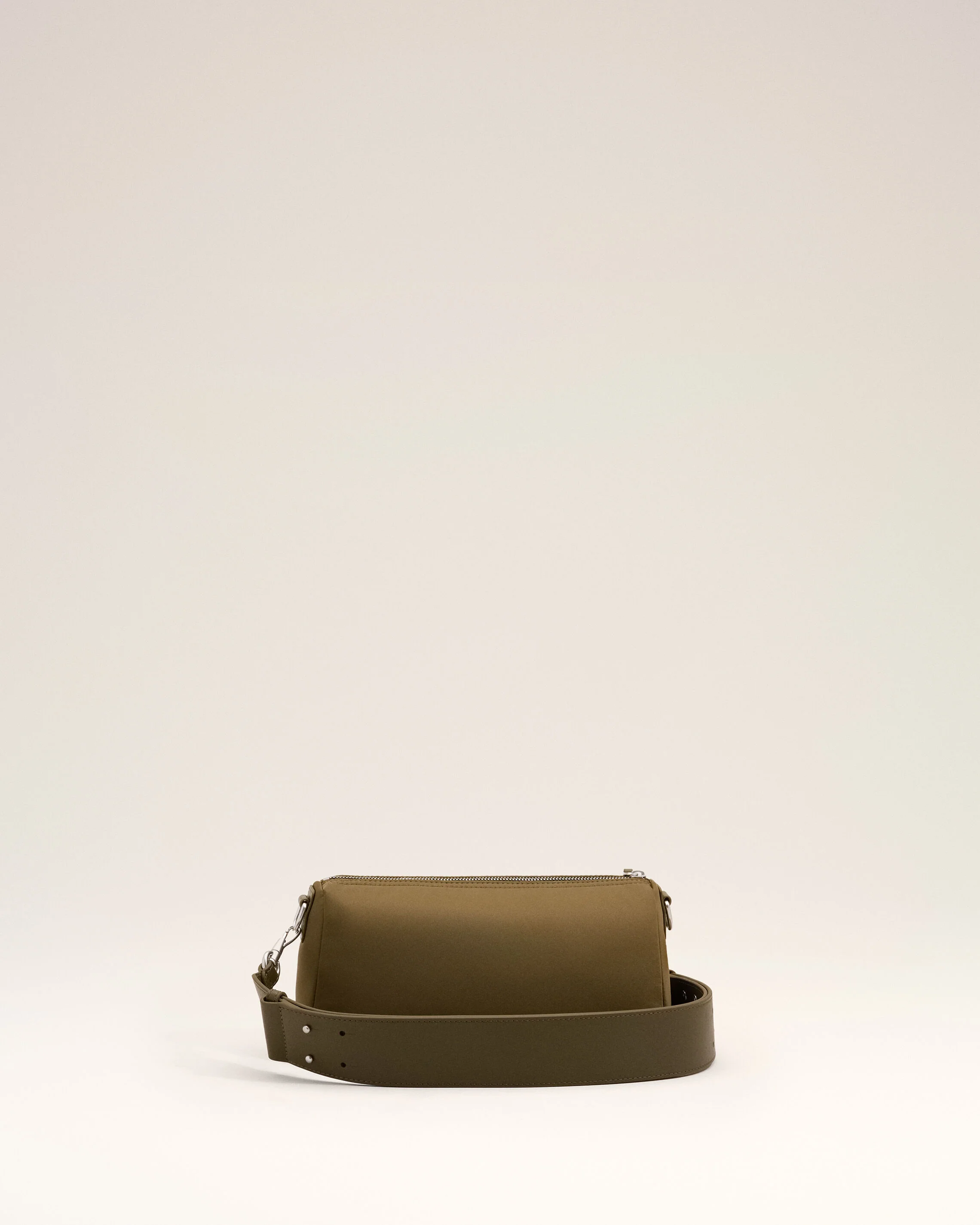 Sac Marcel marron en nylon - Image 4