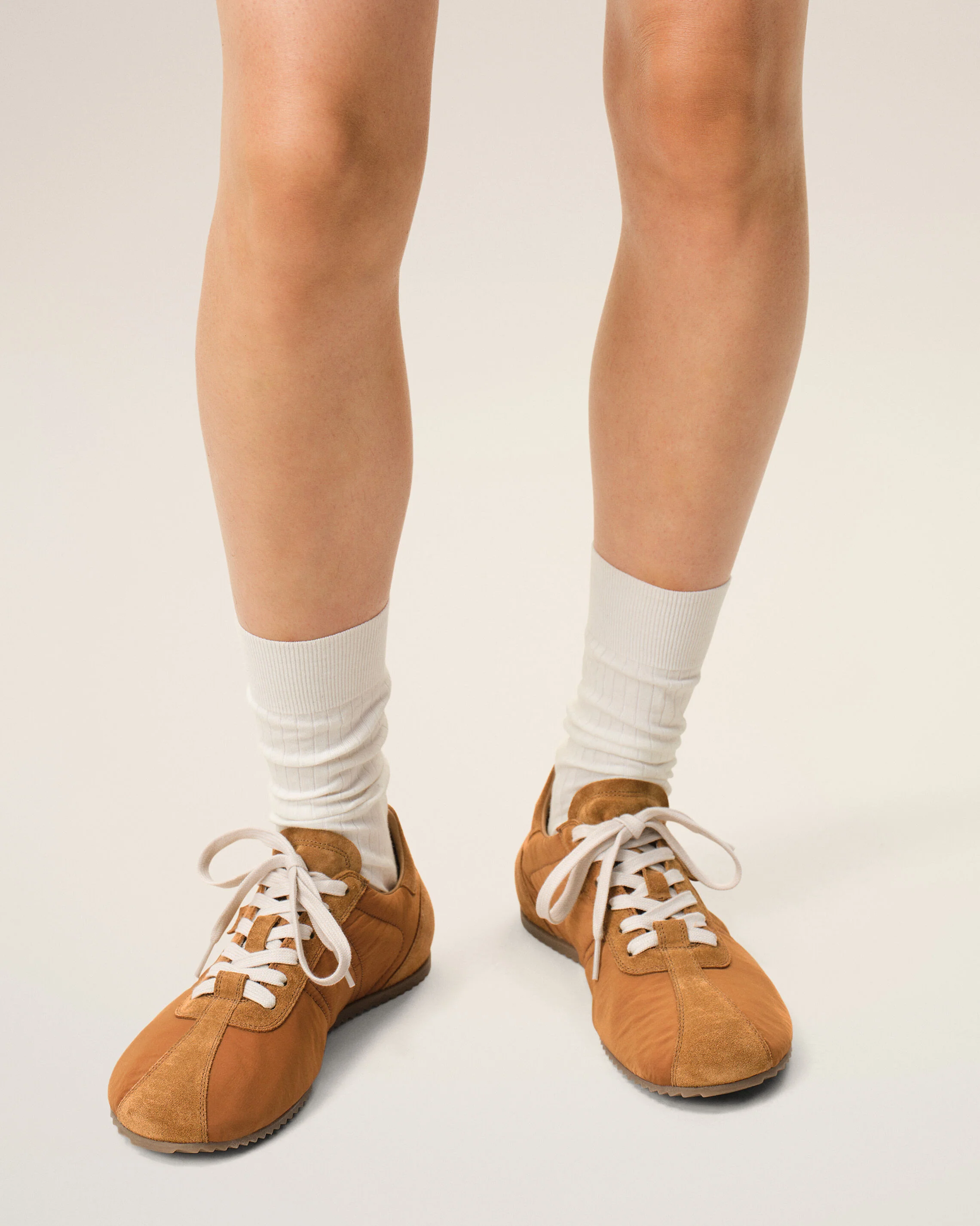Sneakers Soft Marron en Nylon - Image 7