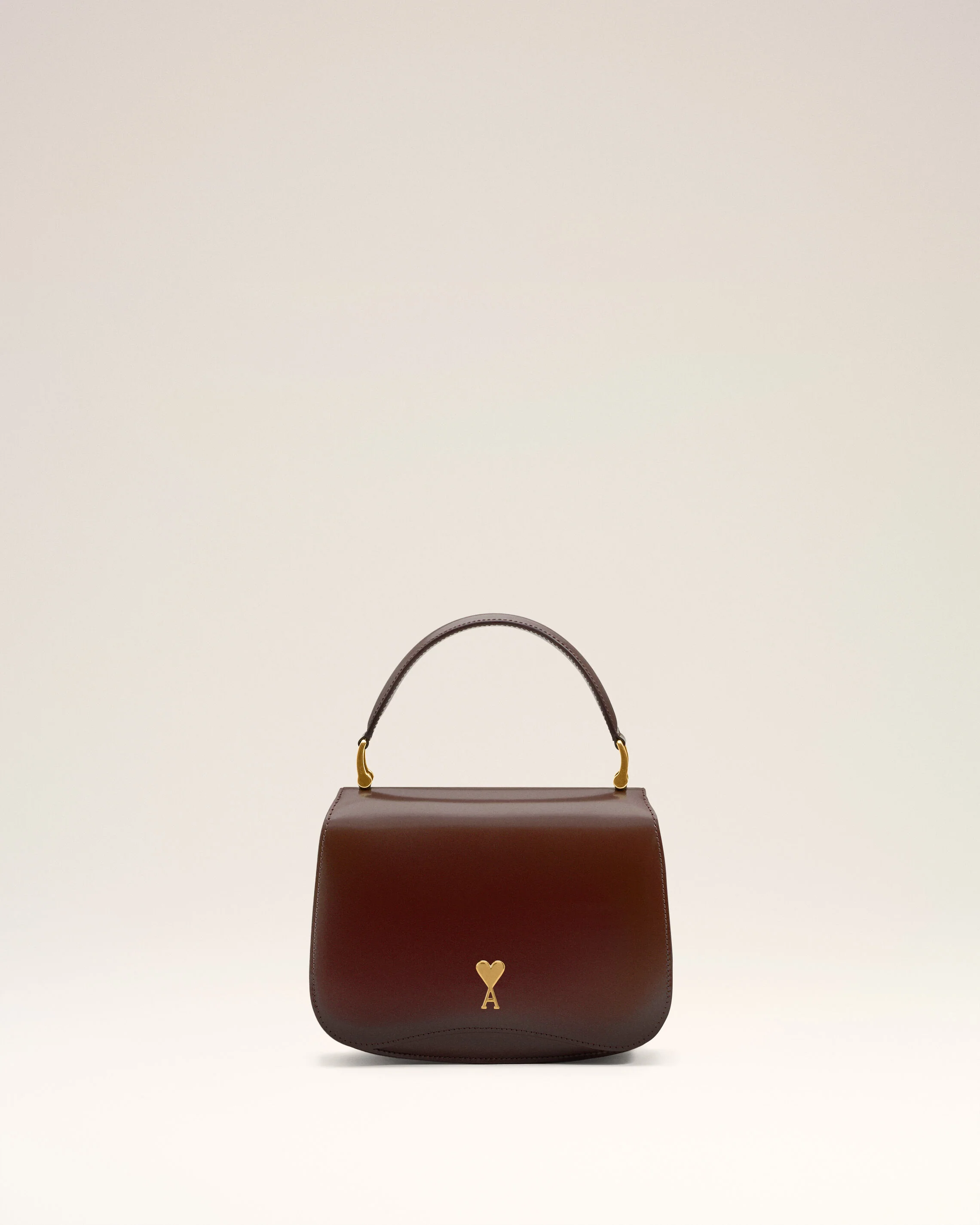 Sac Top Handle Bordeaux Paris Paris En Cuir Glacé - Image 8