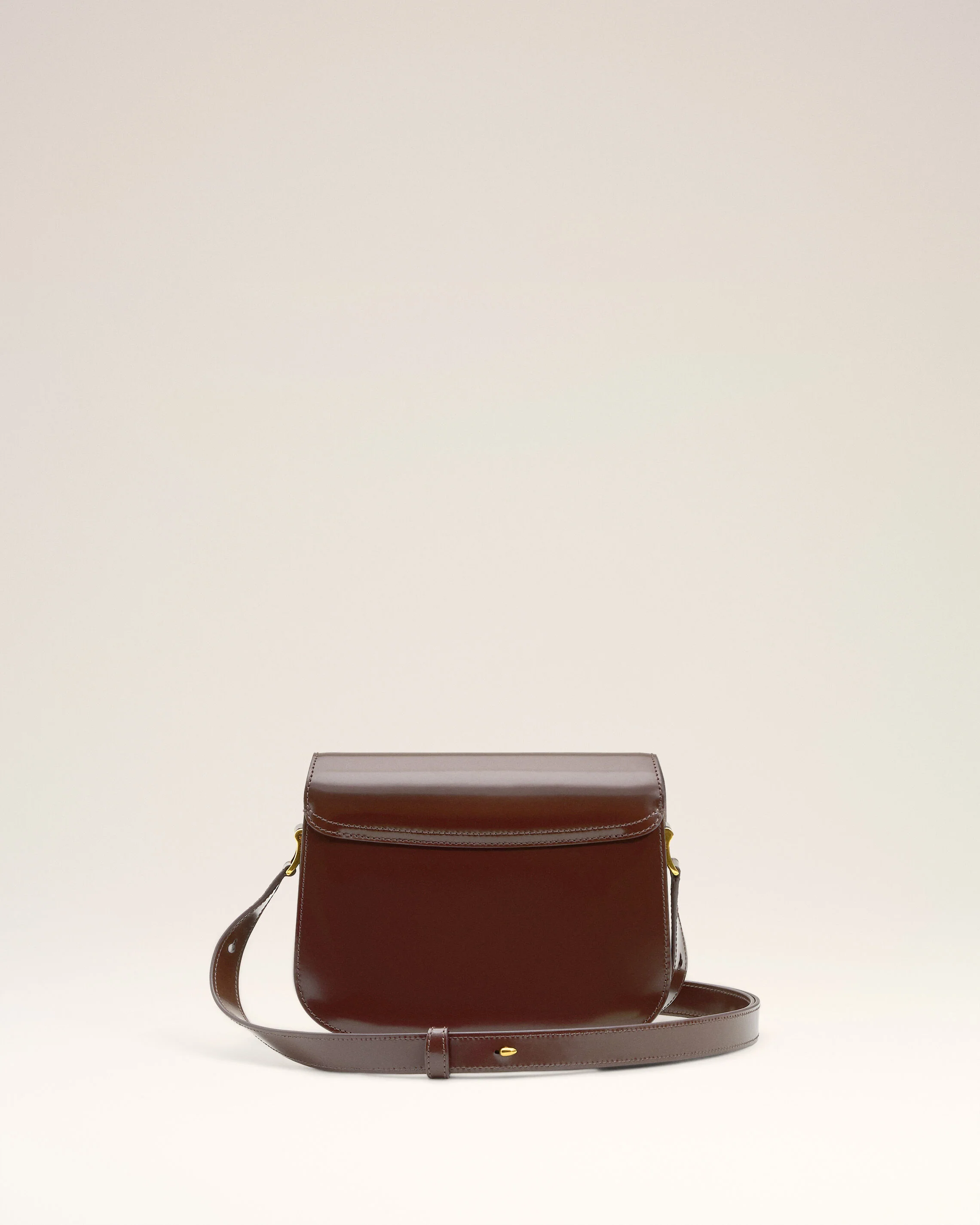 Sac Bordeaux Paris Paris En Cuir Glacé - Image 4
