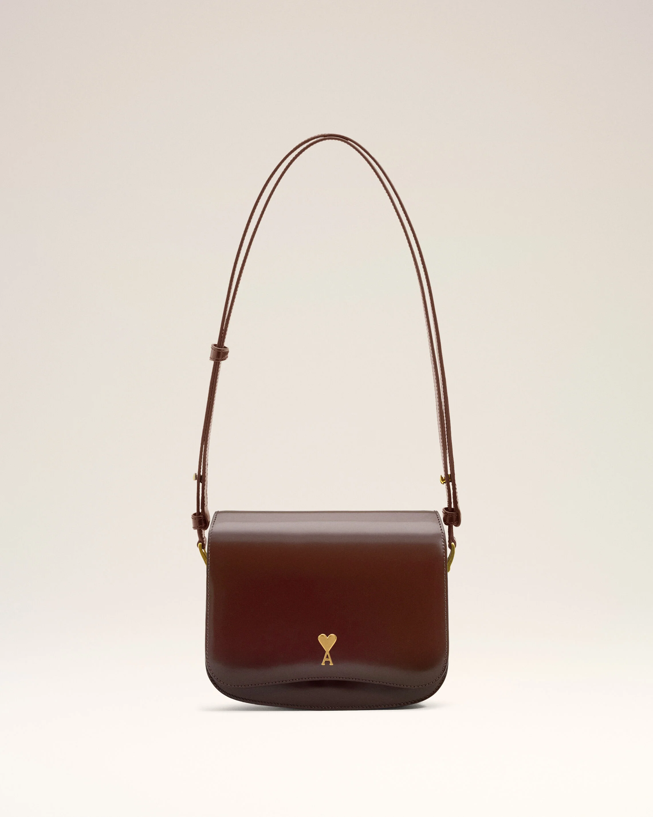 Sac Bordeaux Paris Paris En Cuir Glacé - Image 6