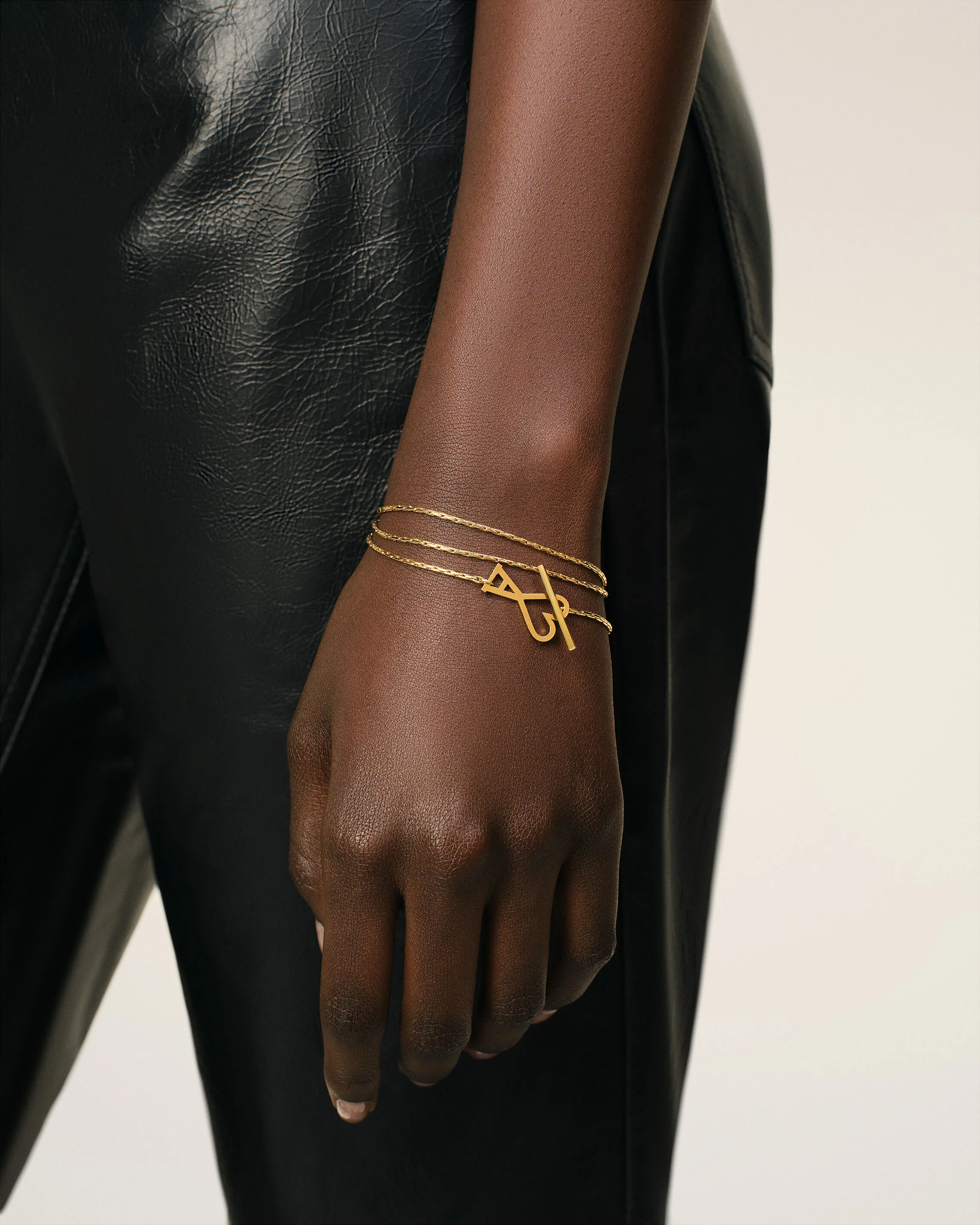 Collier Doré Chaine Ami De Coeur 2 En 1 En Laiton - Image 8